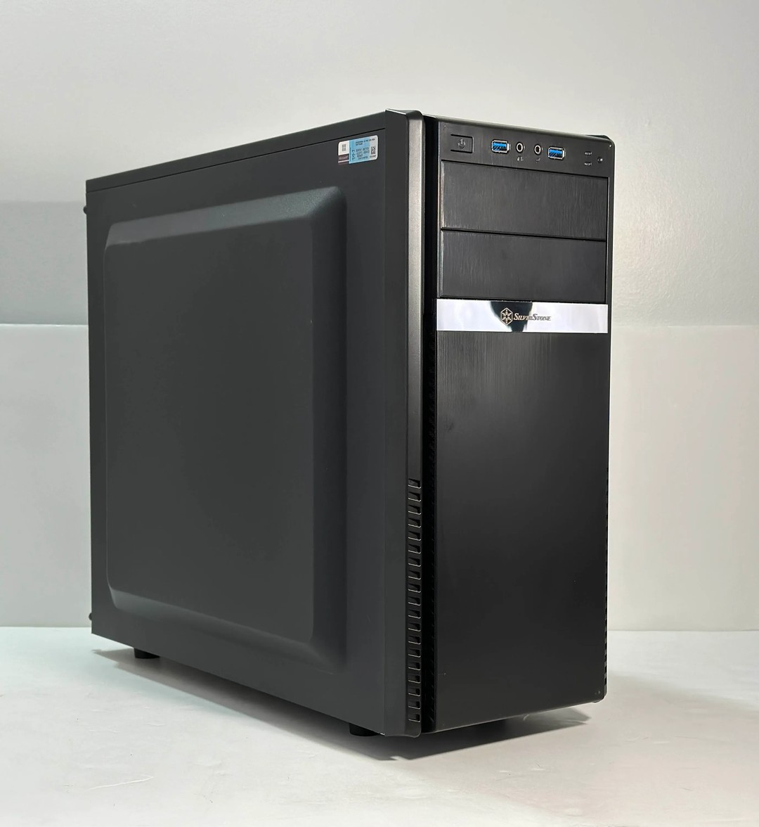 SilverStone Technology PS11 ATX Mid Tower Computer Case W/ 2 120mm Fans ...