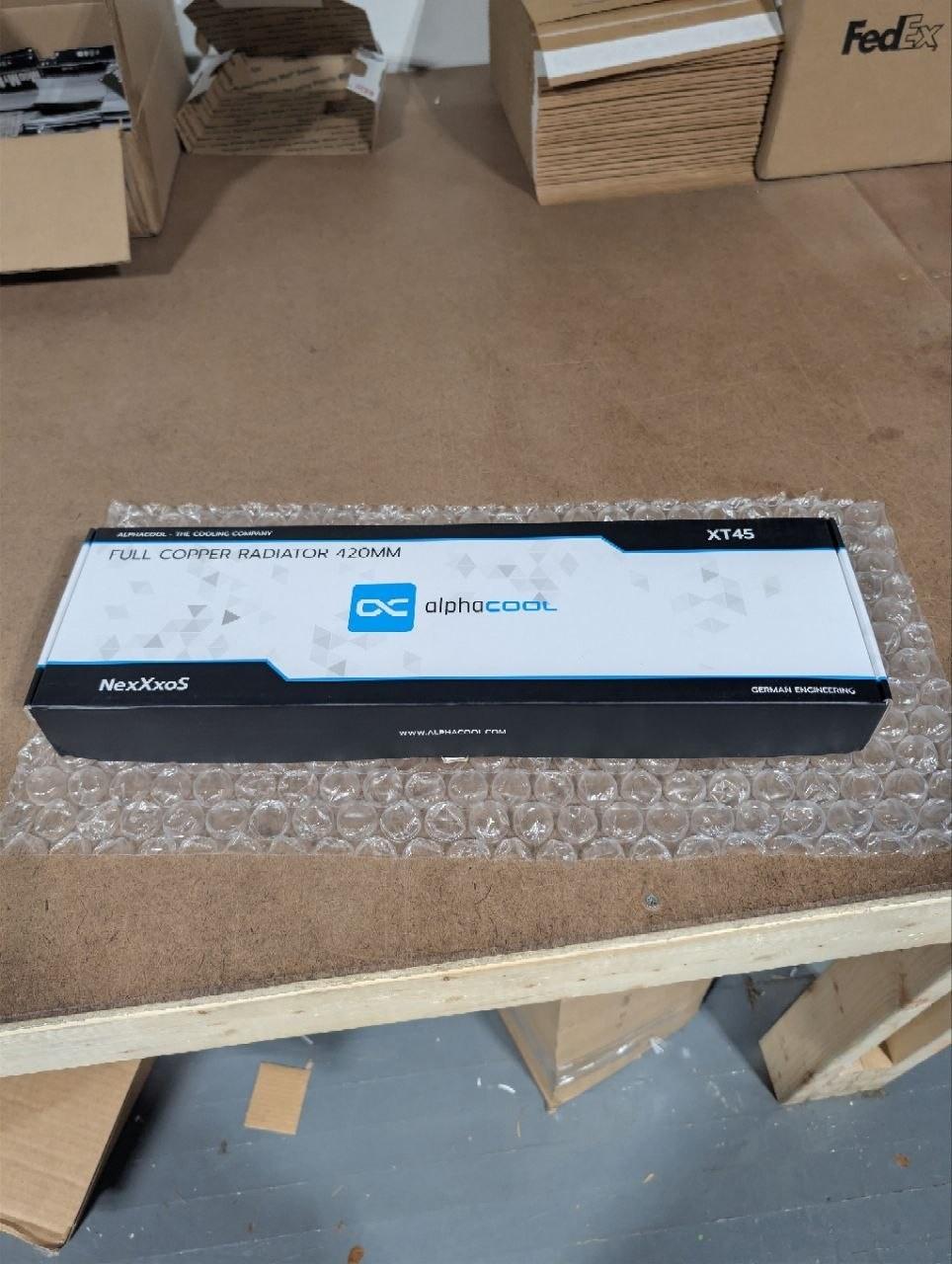 Alphacool NexXxoS XT45 Full Copper X-Flow 420mm Radiator (14246)