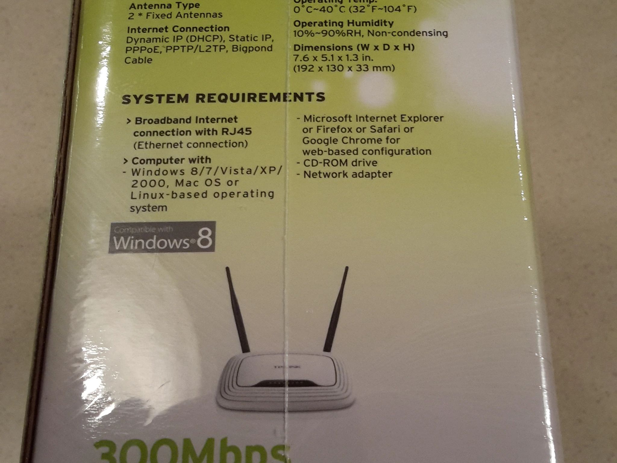 NEW TP-Link N300 Wireless WiFi Router, Extender (TL-WR841N) | Jawa
