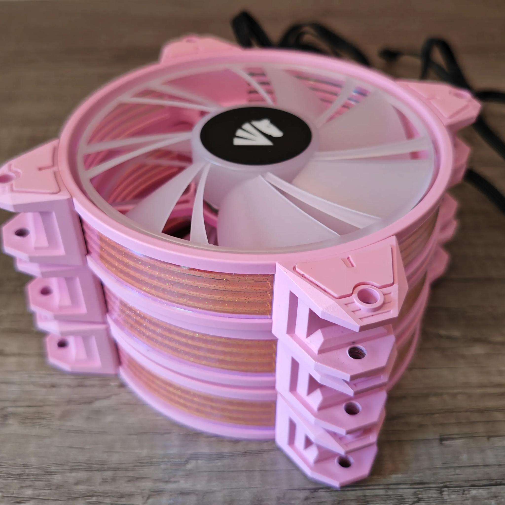 Asiahorse Magic-c Fans (3 pack Pink)