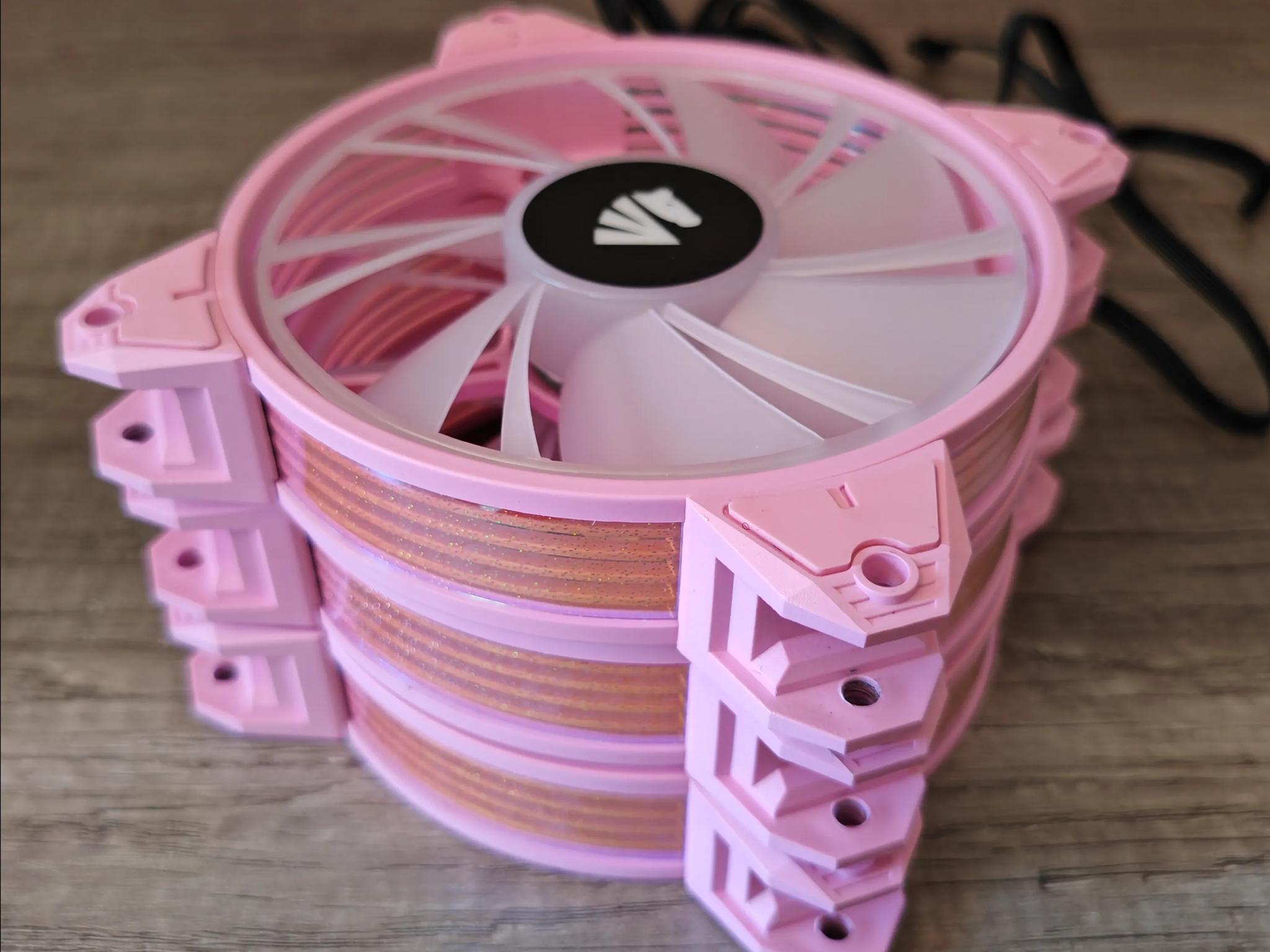 Asiahorse Magic-c Fans (3 pack Pink)