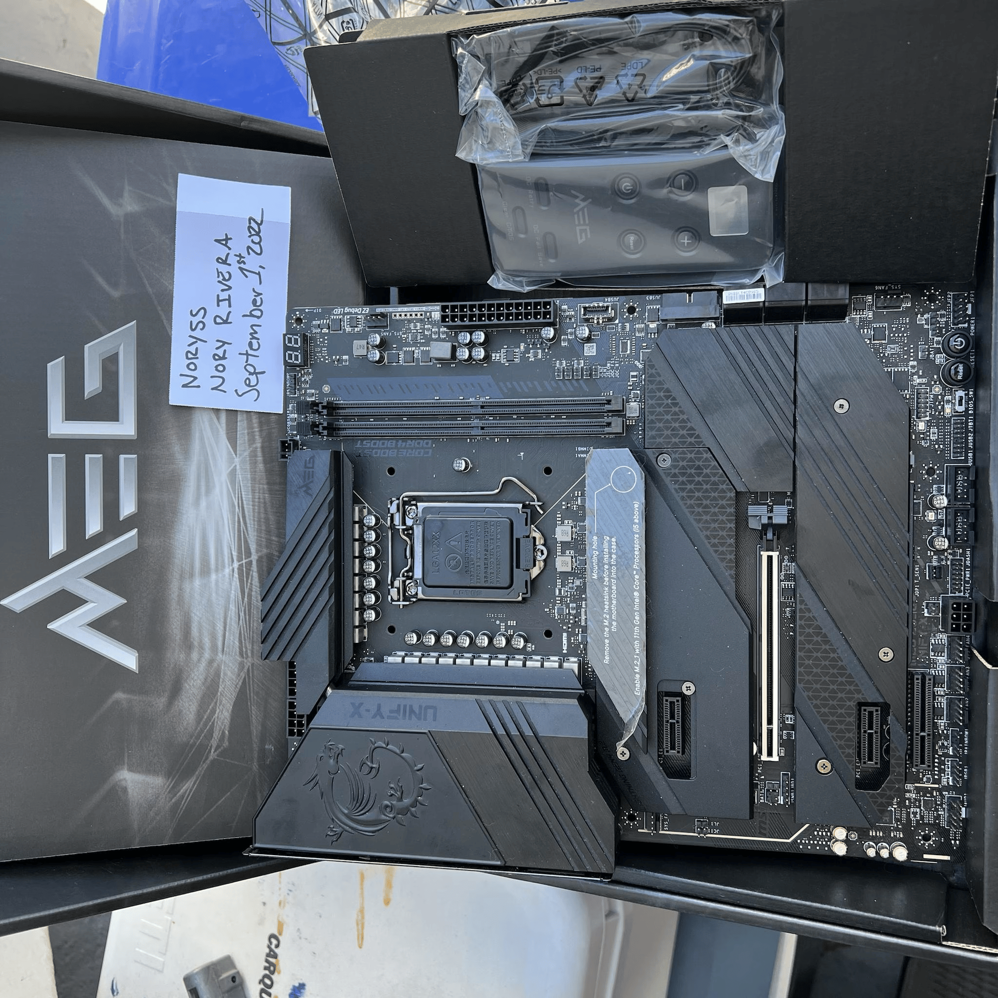 MSI MEG Unify-X Z590 