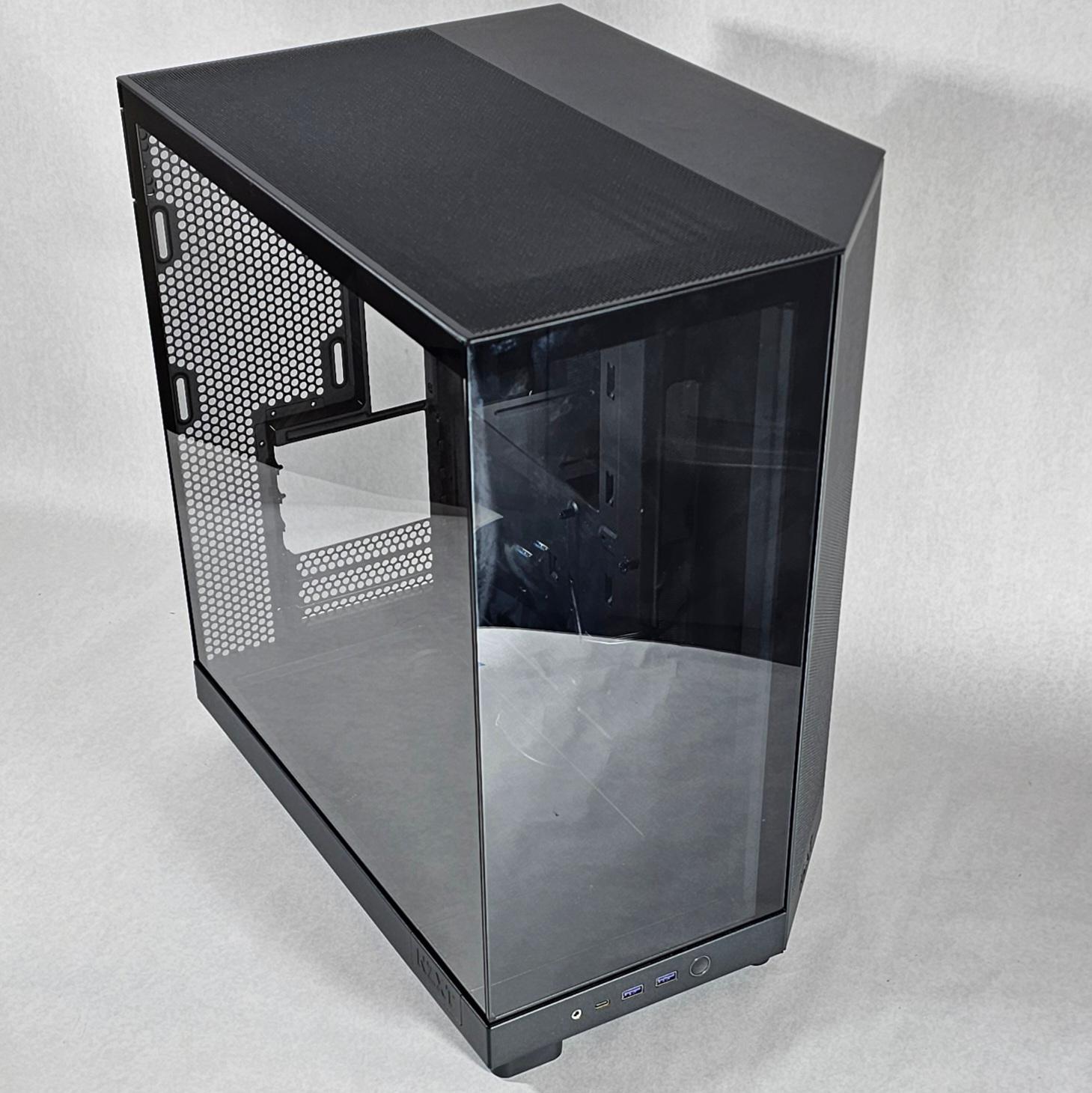 NZXT PC Case with Tempered Glass Side Panel and Front Mesh