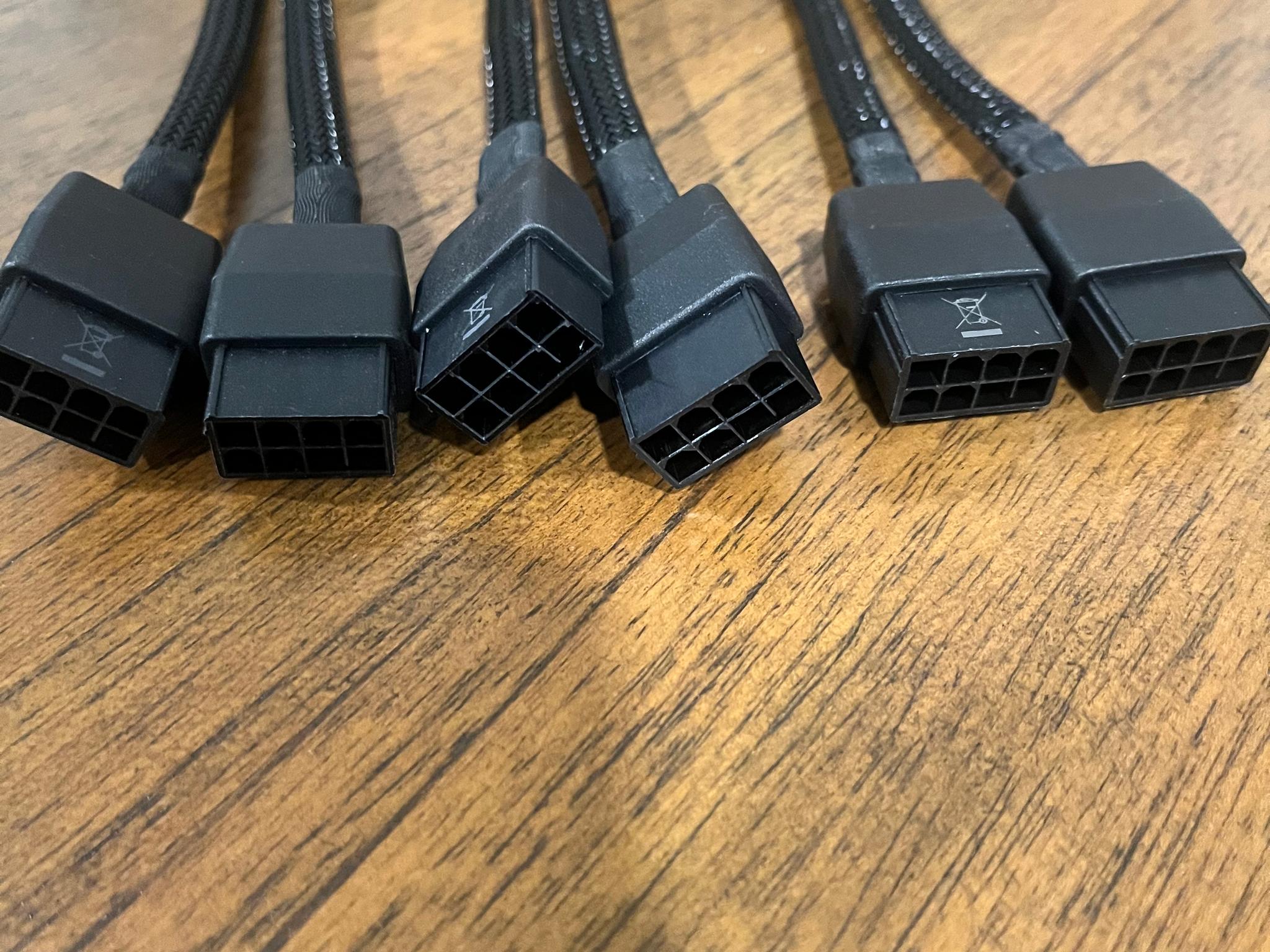Three 12VHPWR Adapter For 40/50 RTX Gpus
