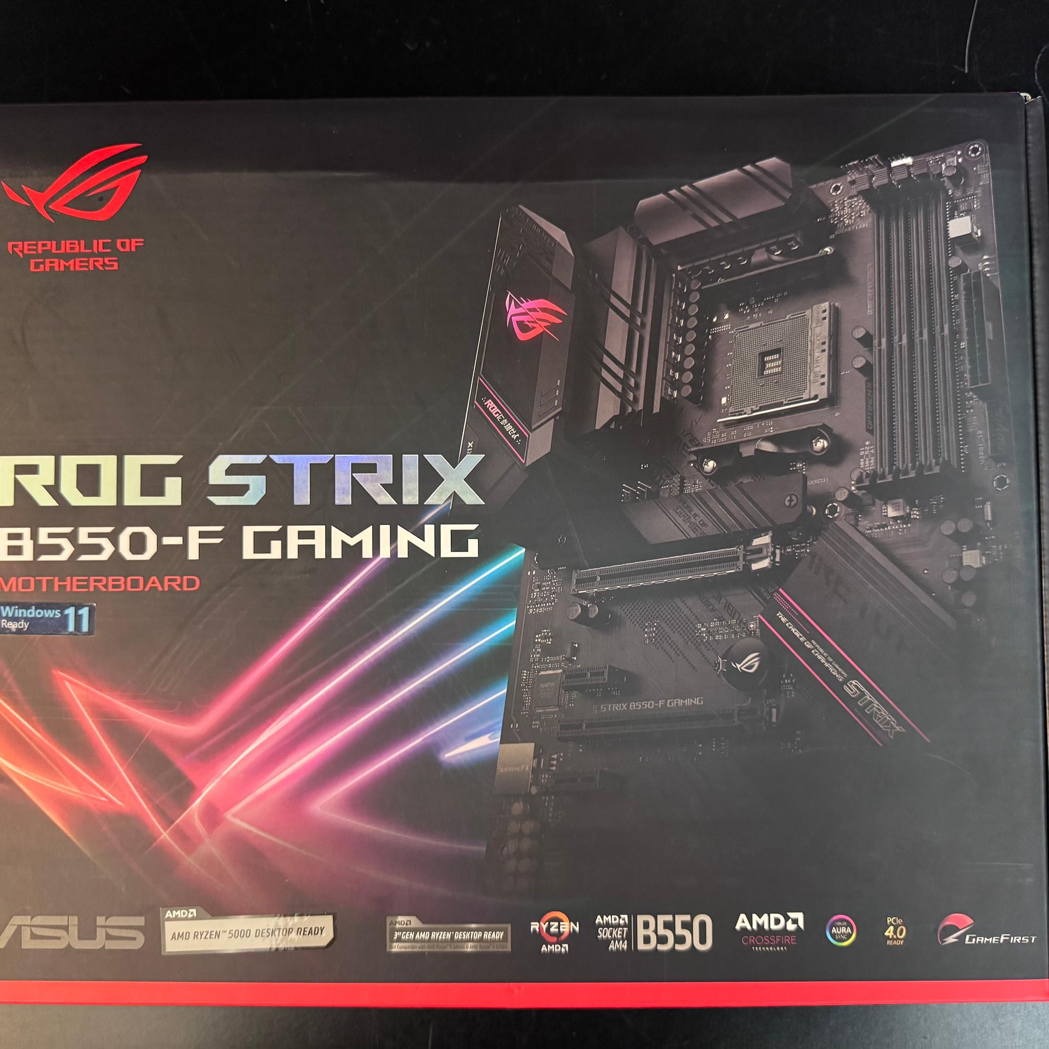 ASUS ROG STRIX B550-F Gaming Motherboard (AM4)