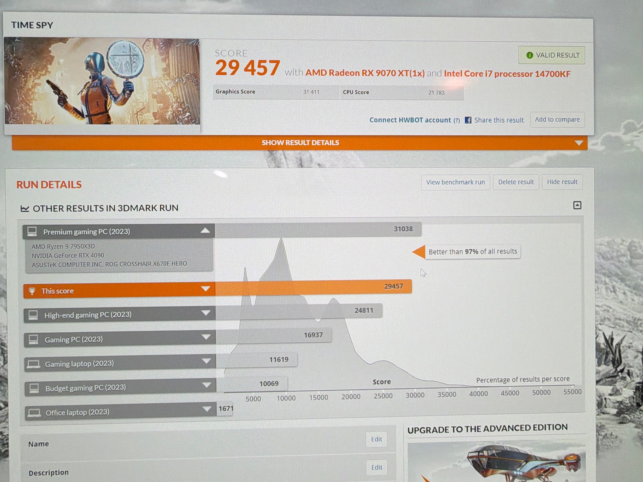 14700kf 9070xt ddr5 build