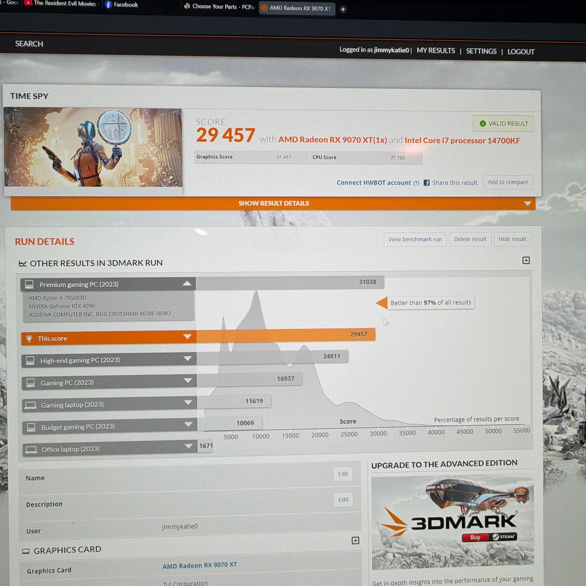 14700kf 9070xt ddr5 build