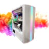 BIG SALE: RX 6900 XT + Ryzen 5700x + 32GB RAM + 1TB SSD + 6 Fans + WIFI ( White Minimalist RGB PC )