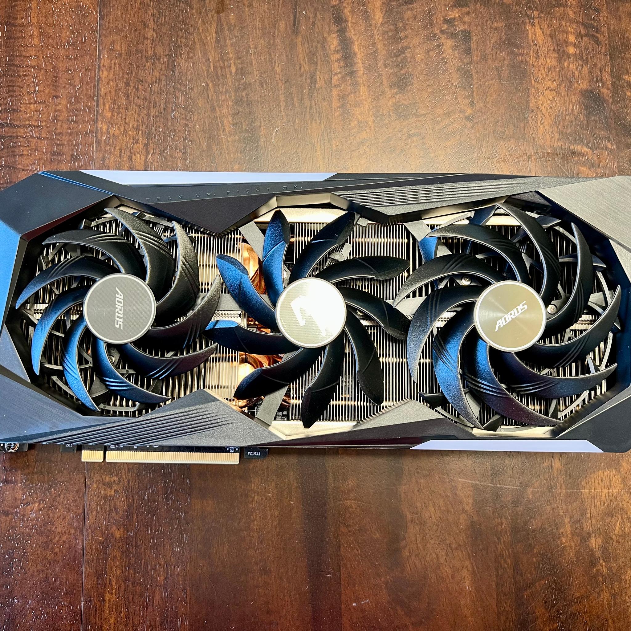 Gigabyte AORUS GeForce RTX 3070 Ti MASTER 8G