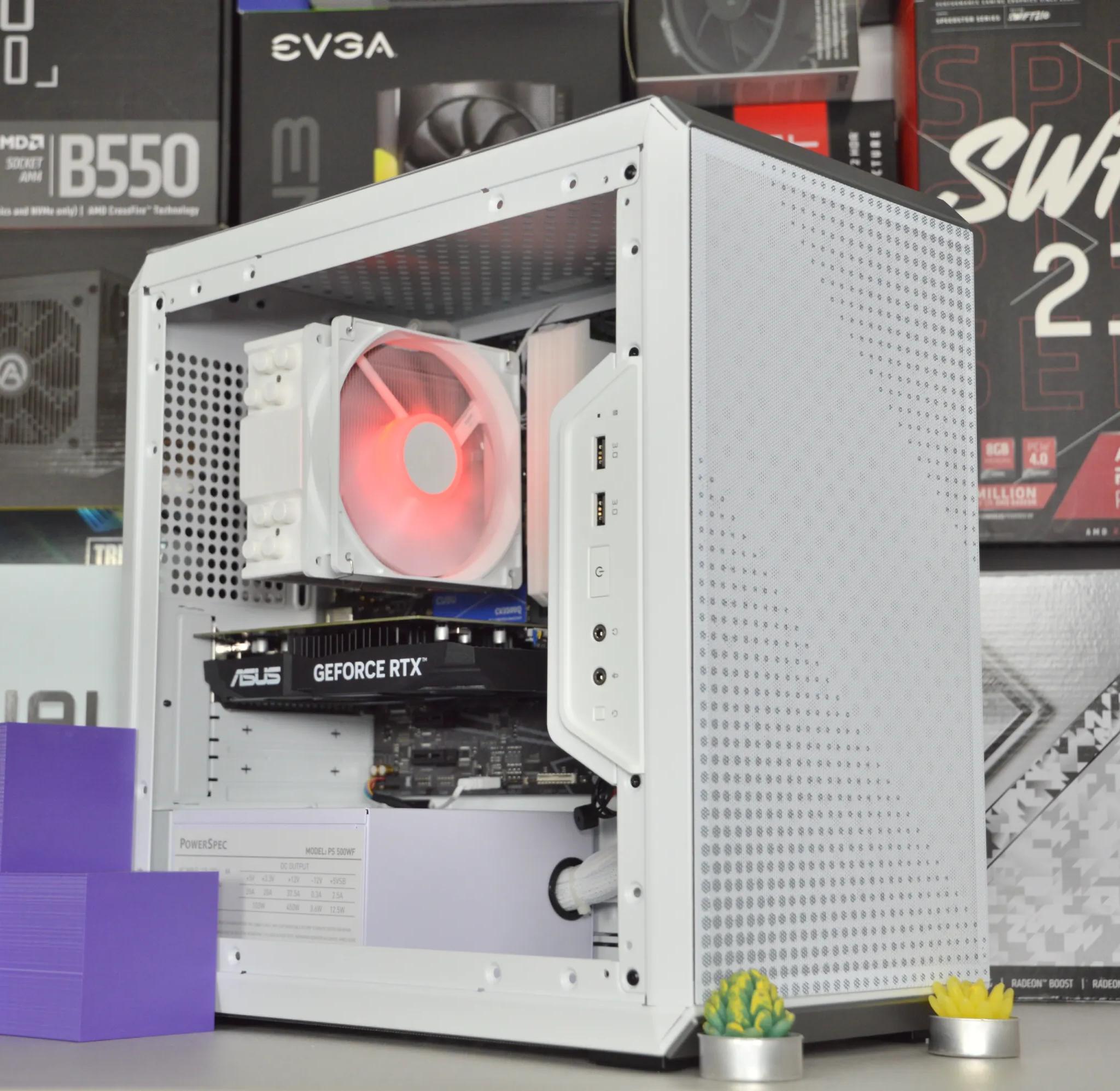 ⬜🟣| RTX 3050 6GB | INTEL i3-10100F | 16GB DDR4 RAM | 1TB NVME SSD | Royal Box |