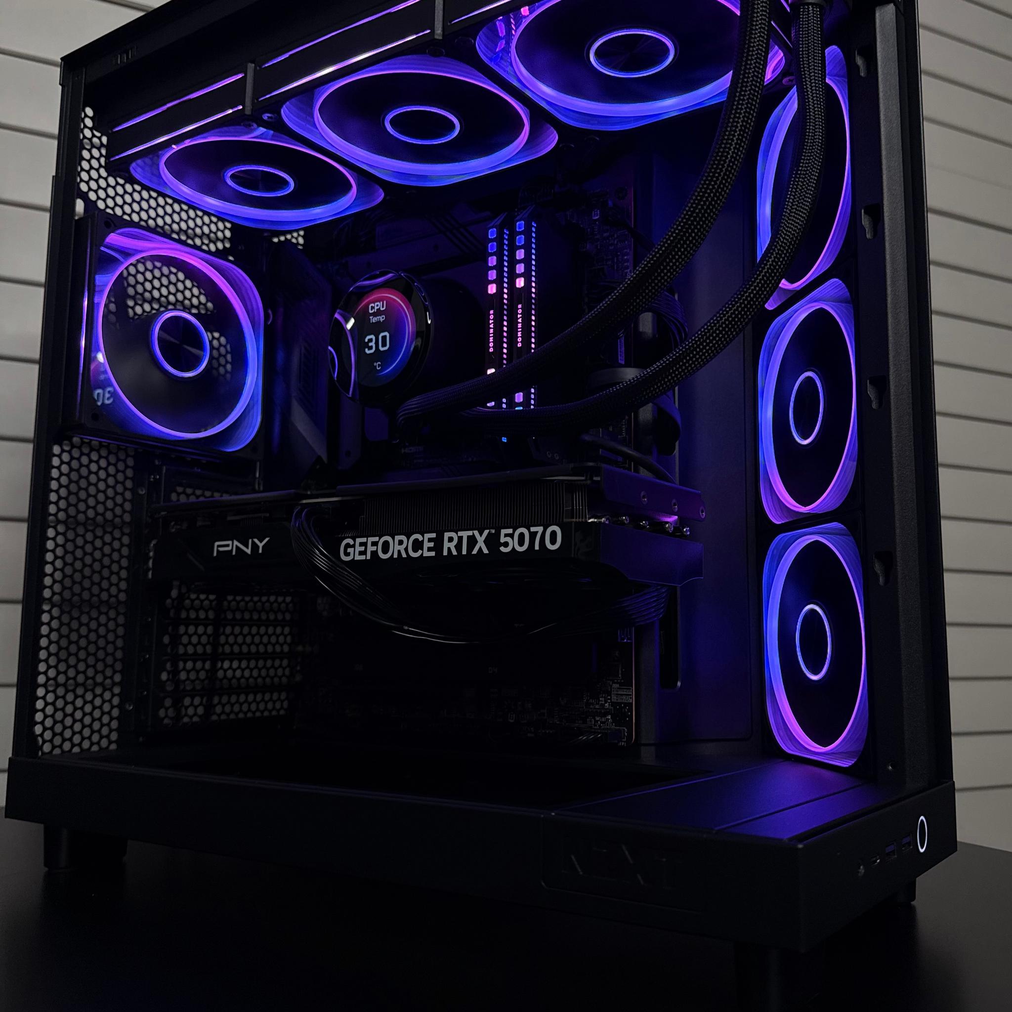 ✨💜 AORURA | RTX 5070 + i9-14900KF | 32GB RAM | 2TB Gen4 NVMe — Ultra High-End Gaming PC