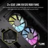 NEW Corsair iCUE LINK 2500X RGB Black Micro-ATX Dual-Chamber Case