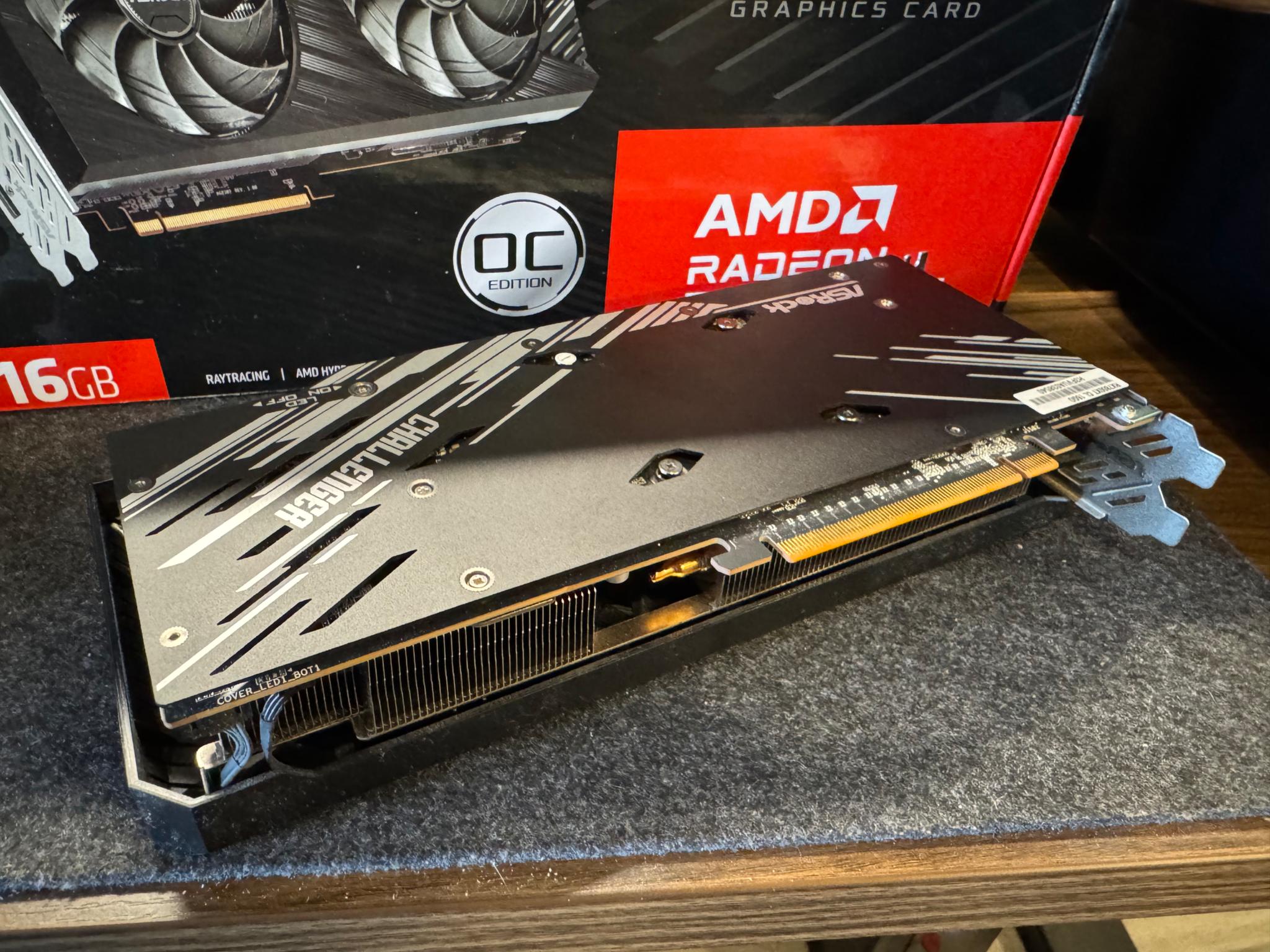 ASRock AMD Radeon 7800 XT Challenger OC Edition 16gb
