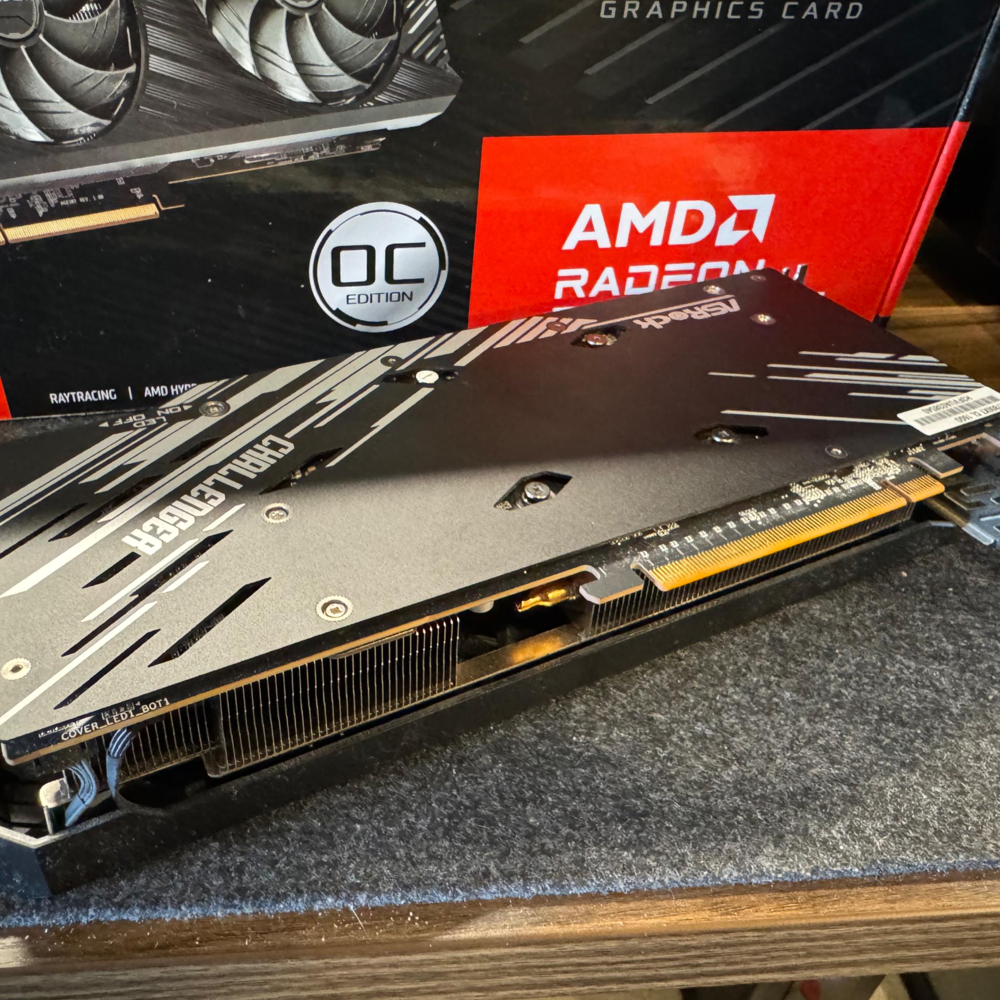 ASRock AMD Radeon 7800 XT Challenger OC Edition 16gb