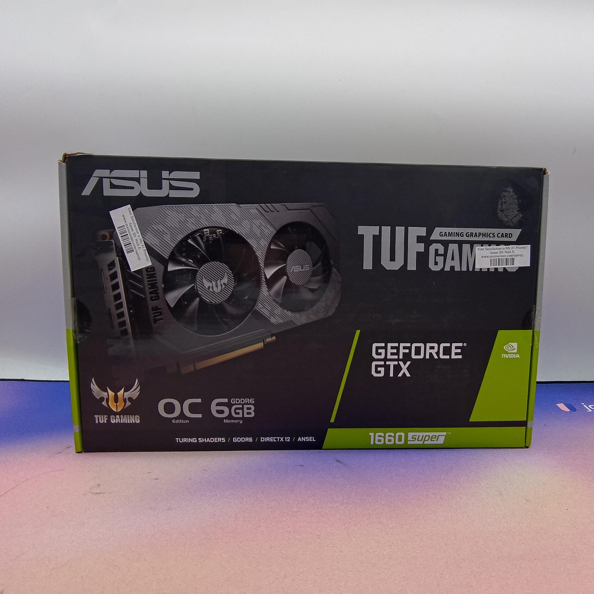 Asus TUF Gaming GTX 1660 Super