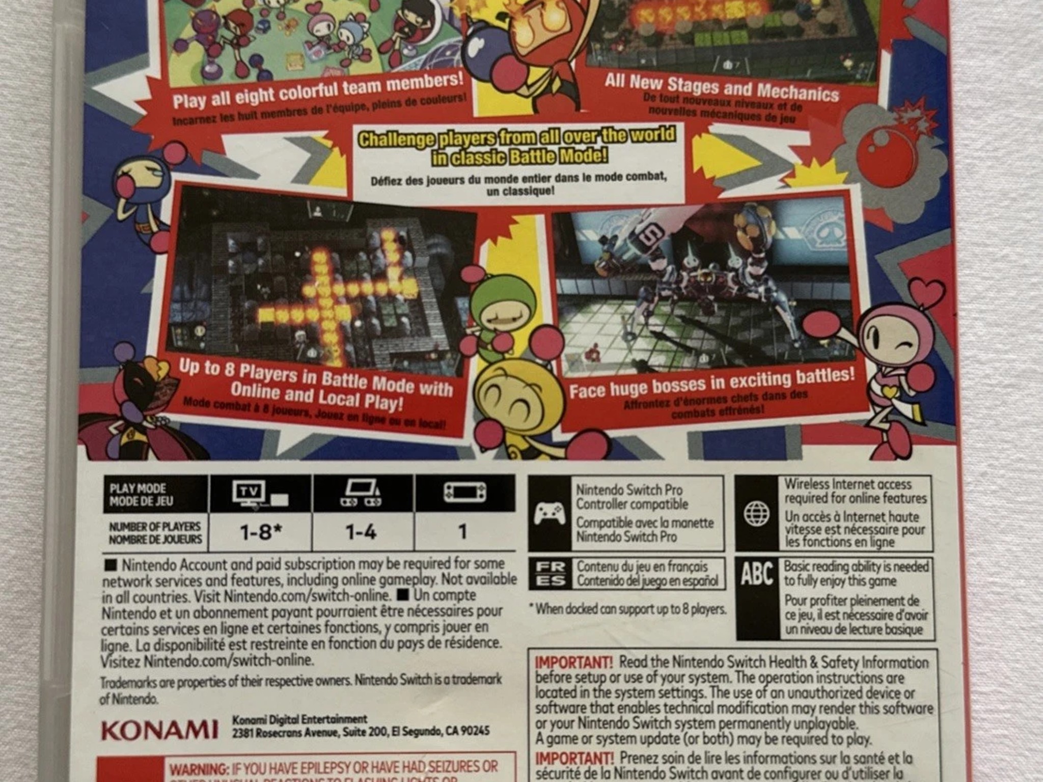 Super Bomberman R - Nintendo Switch