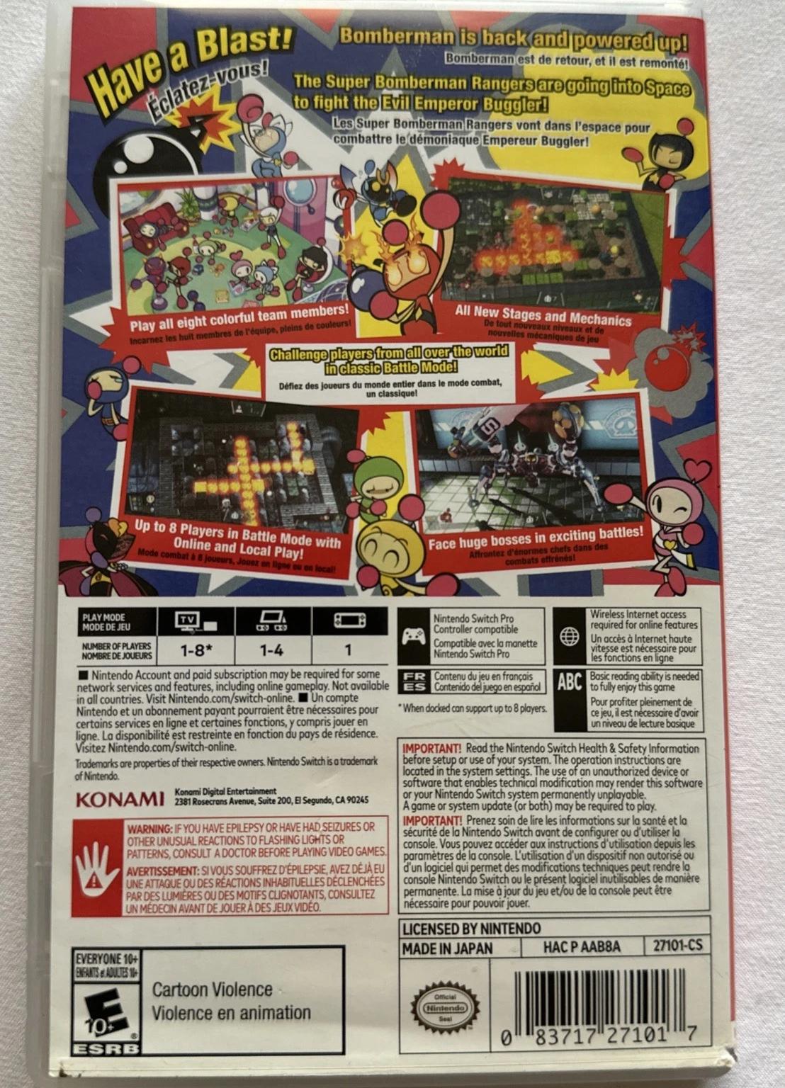 Super Bomberman R - Nintendo Switch