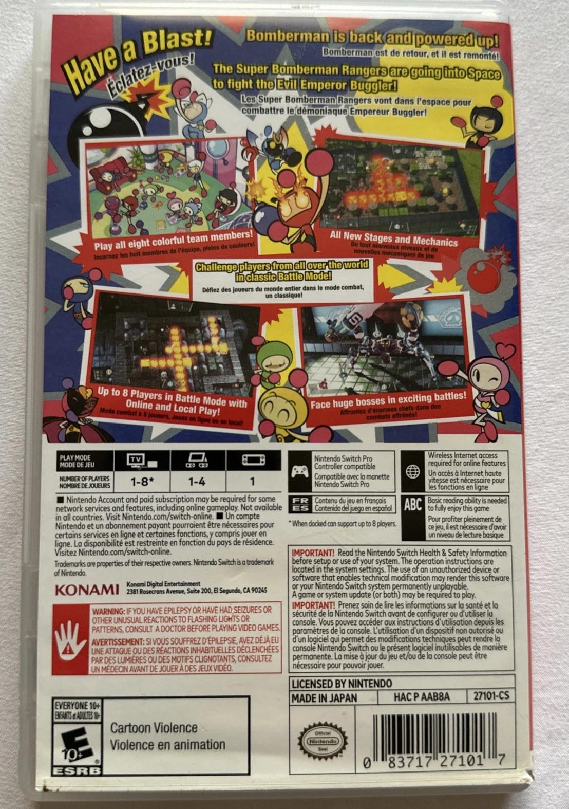 Super Bomberman R - Nintendo Switch