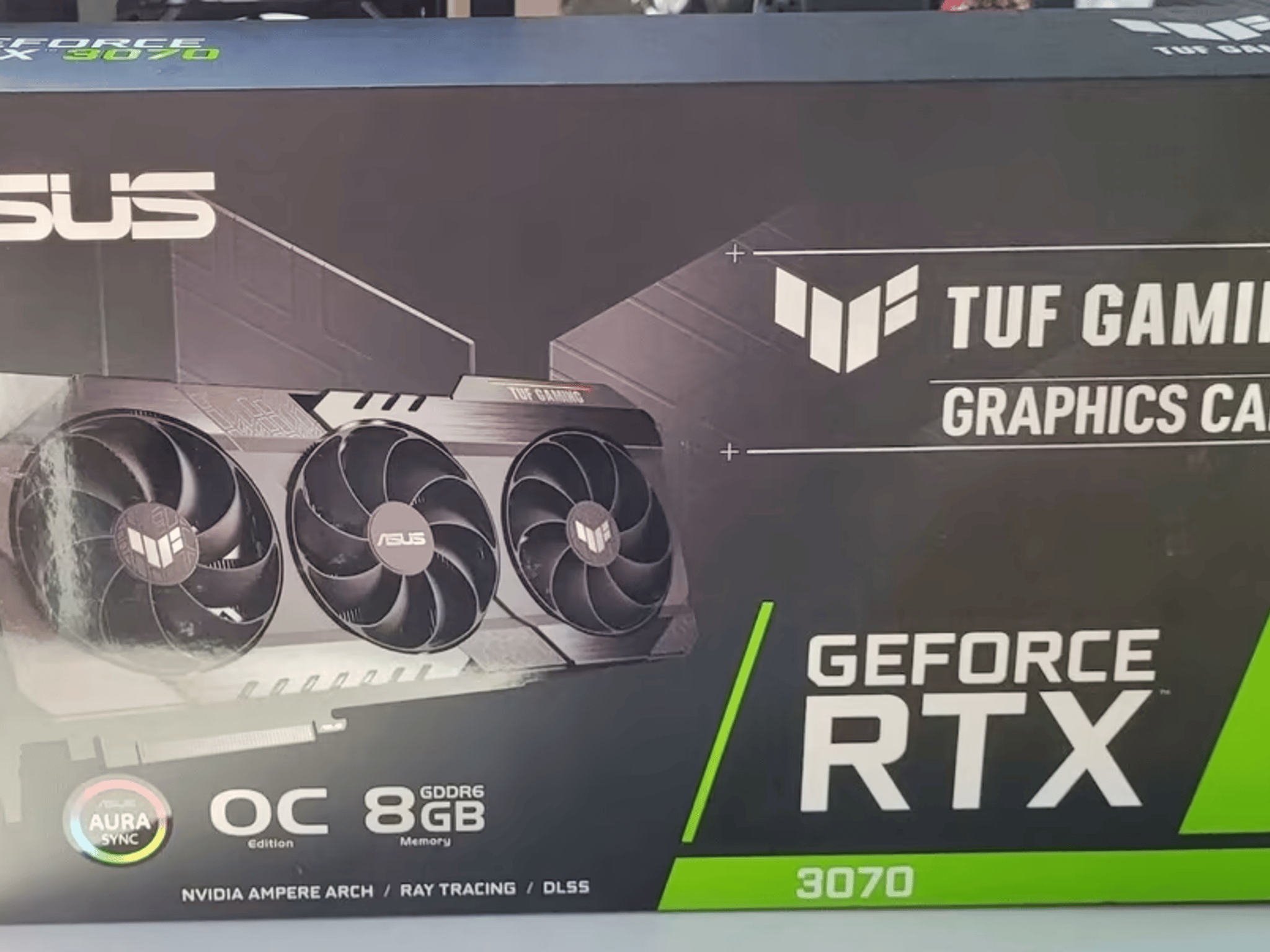 ASUS TUF Gaming GeForce RTX 3070 V2 OC Edition 8GB GDDR6 Graphics Card