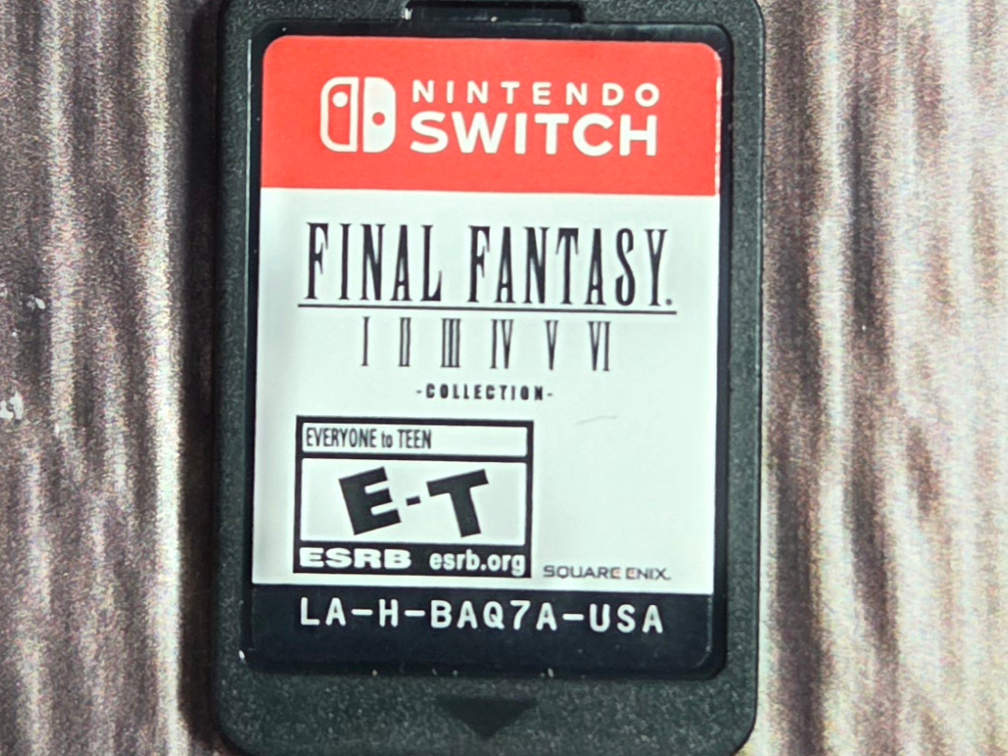 Final Fantasy I II III IV V VI Collection Aniversary Edition W/ Stickers Nintendo Switch