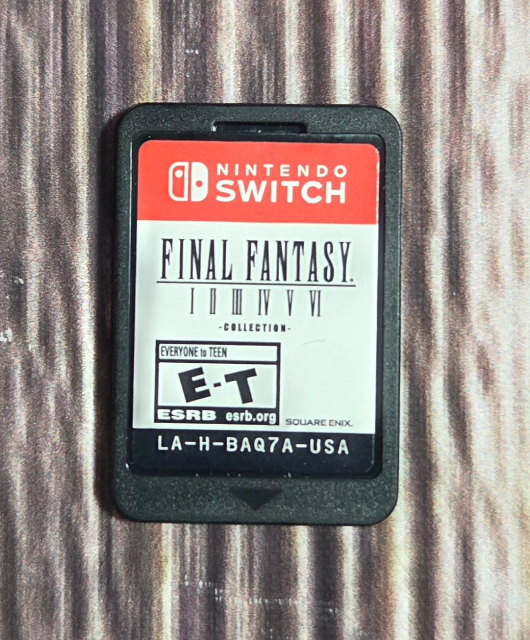Final Fantasy I II III IV V VI Collection Aniversary Edition W/ Stickers Nintendo Switch