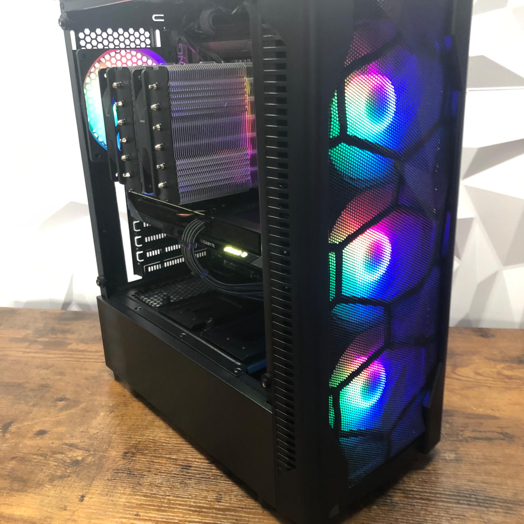 RGBEAST🌈7700X💥9060XT 16GB🌈NEW BUILD!