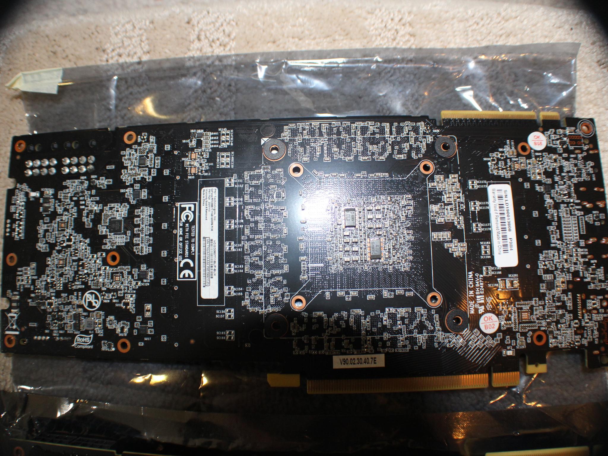 2 x PNY RTX 2080 ti Cards for parts or repair