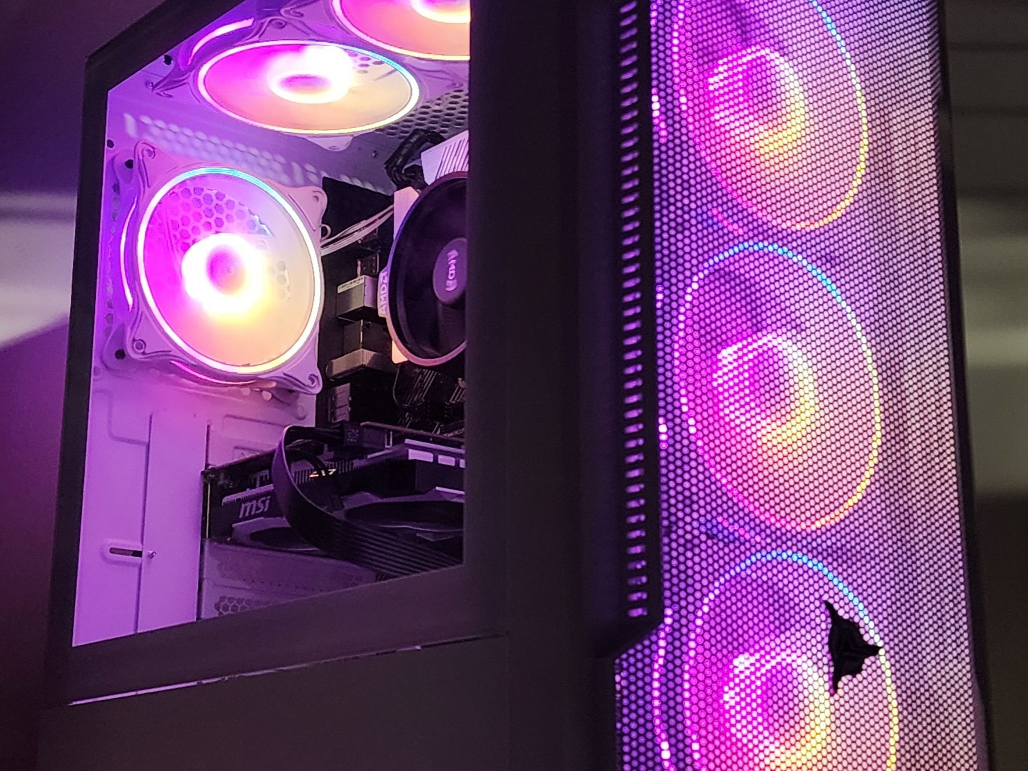 Gaming PC Ryzen 5 5500 16GB RAM 512GB SSD+500GB HDD GTX 1650 4GB Win11 Computer