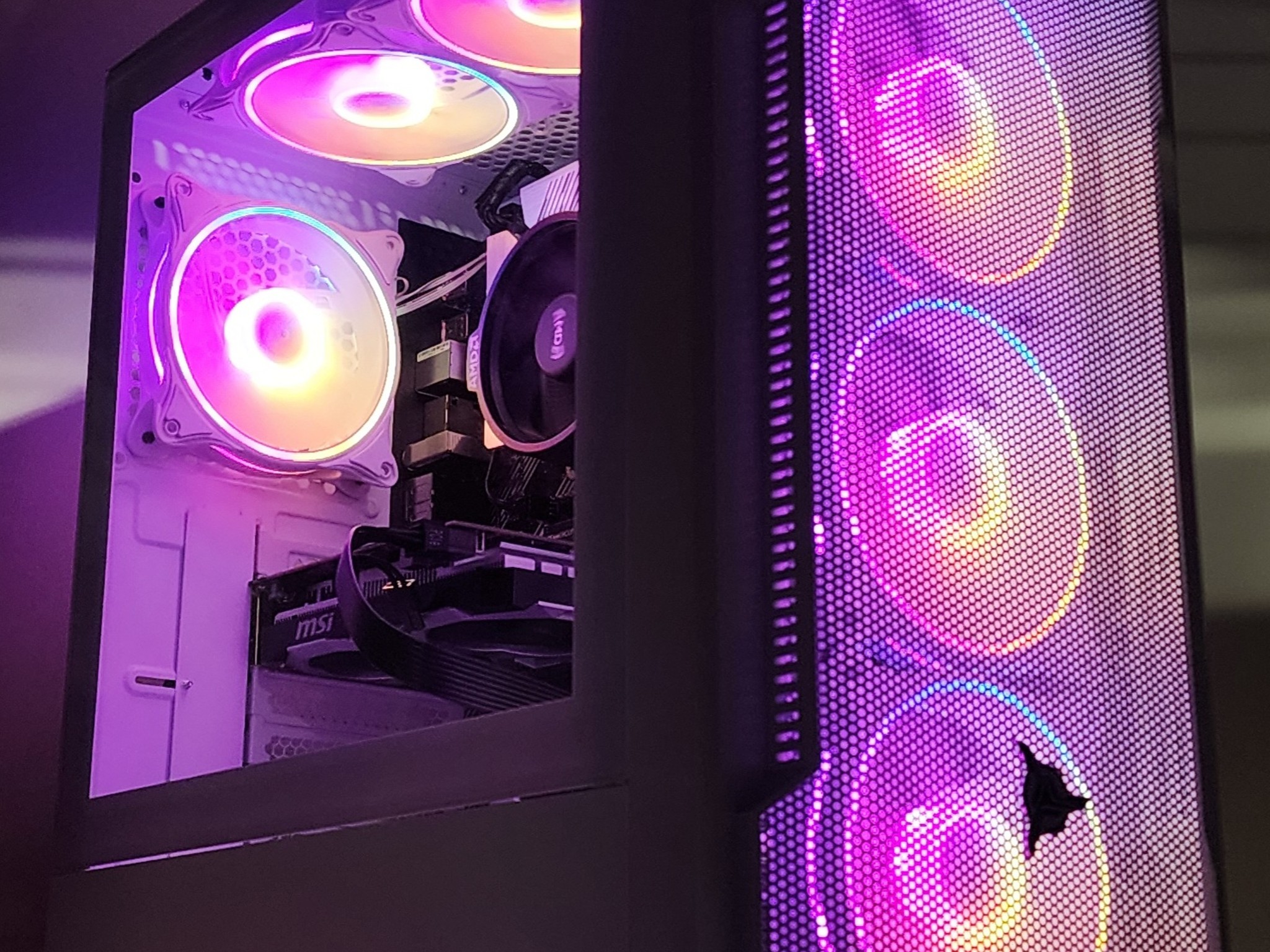 Gaming PC Ryzen 5 5500 16GB RAM 512GB SSD+500GB HDD GTX 1650 4GB Win11 Computer
