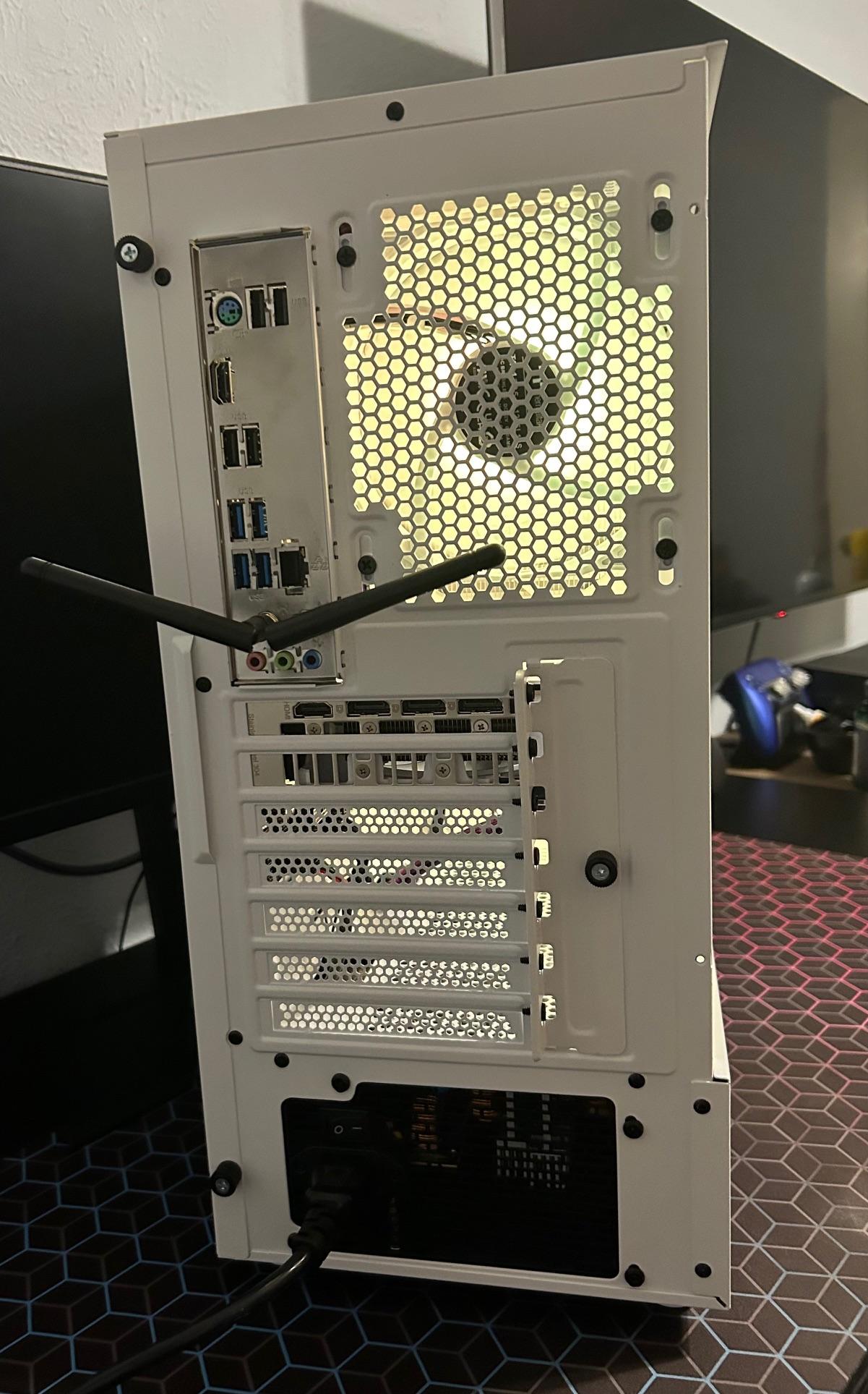 🤍👽💜 WHITE GALAXY | 13400F | 4060TI 8GB | 16GB 3600MHZ | 1TB NVME GEN4 🤍👽💜