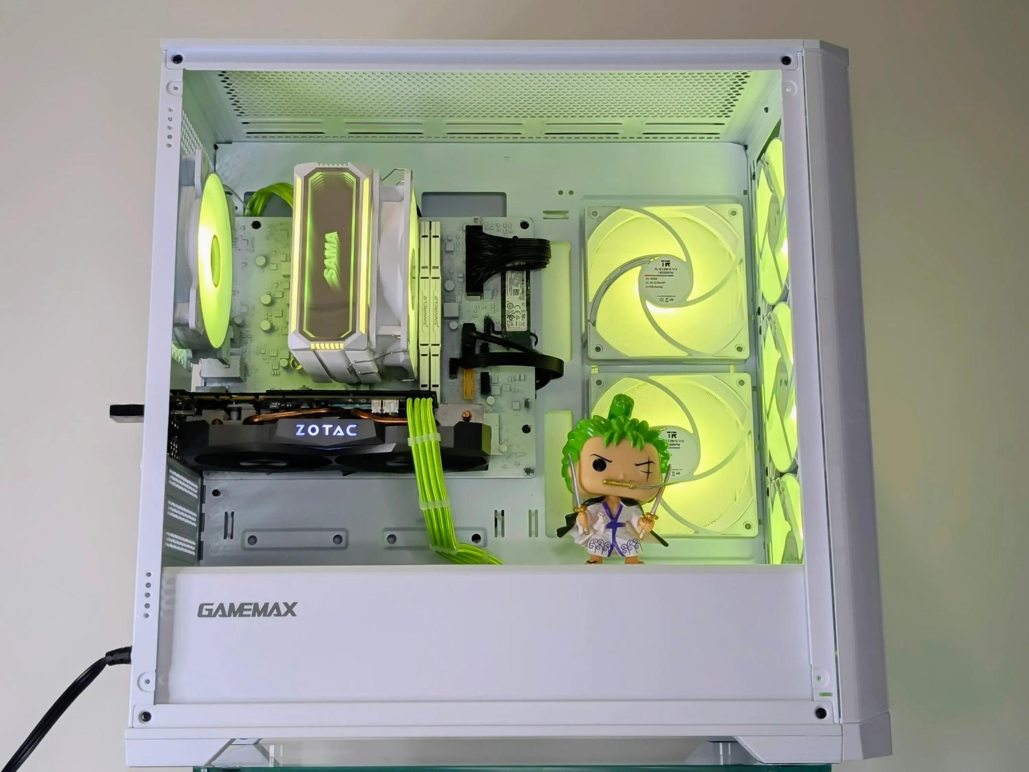 ⚔️🗡️Roronoa Zoro Gaming PC🟢GTX 1070TI 🟢I7-6700🟢16GB RAM🟢500GB NVMe SSD🟢Windows 10 Pro