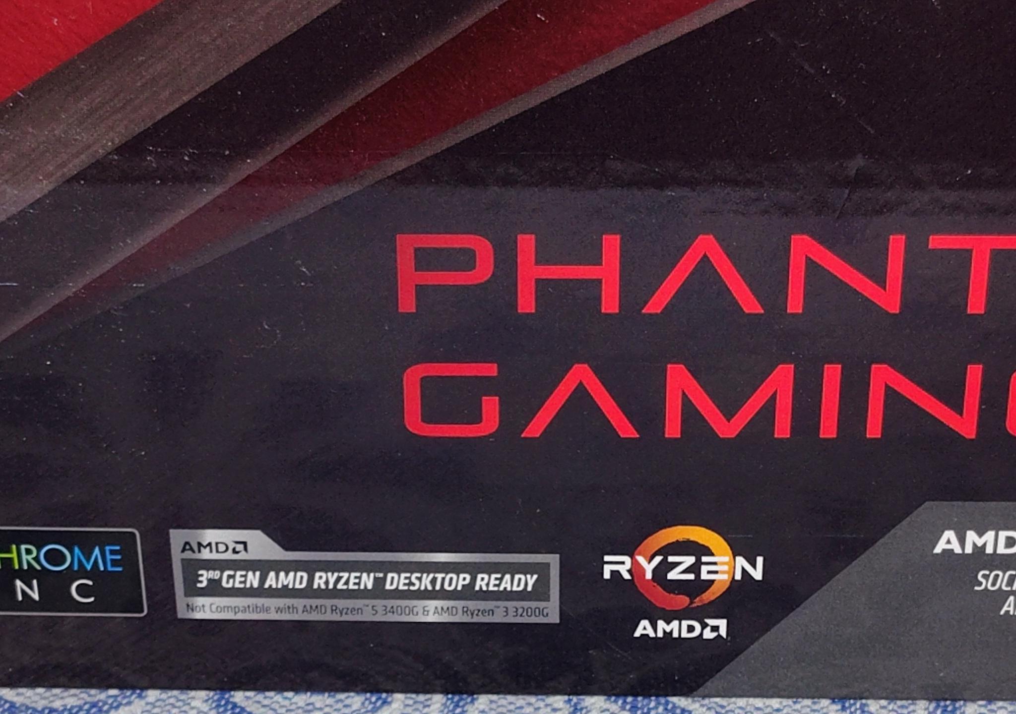ASRock B550 Phantom Gaming 4 Motherboard + WiFi/Bluetooth card AM4 ATX