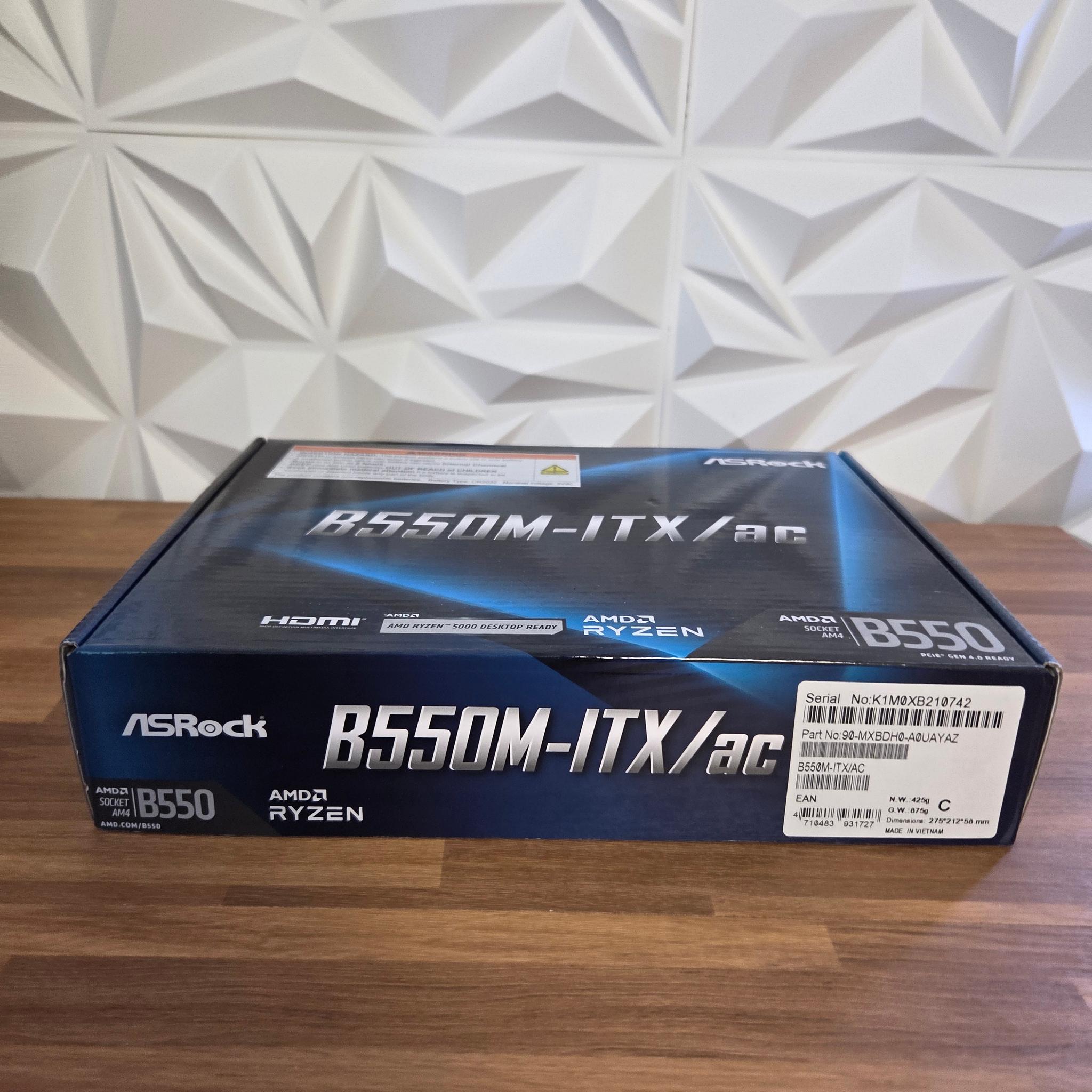 Asrock B550M ITX Wifi AM4 Motherboard