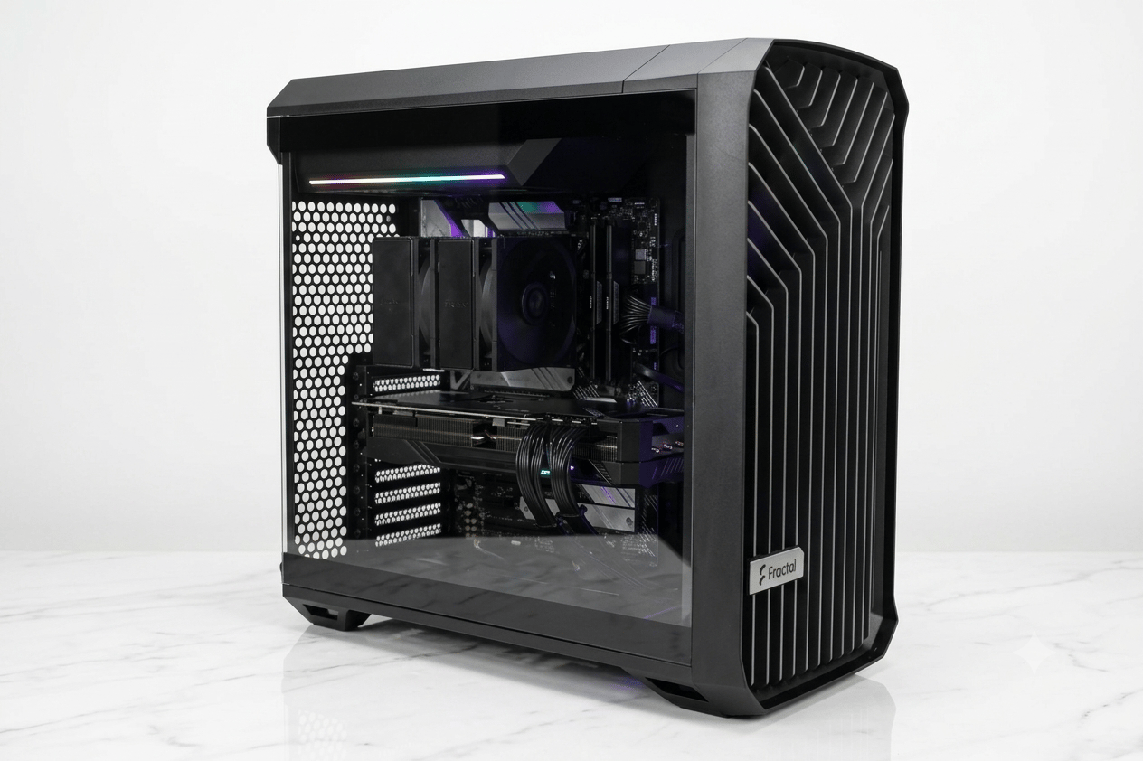 9700X | 5070 | 32GB DDR5 | 1 TB | Clean Air Flow Torrent Build for 1440P/4K Gaming