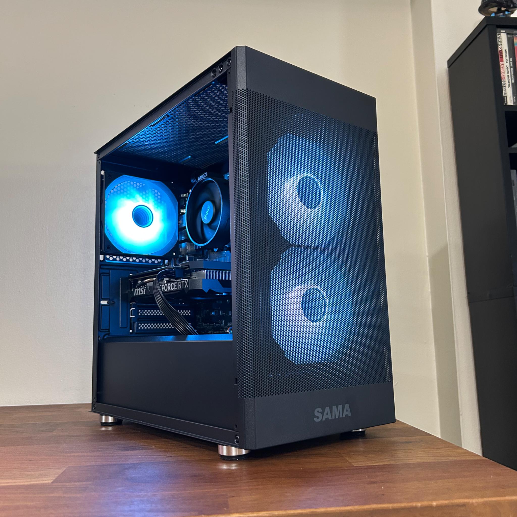 *SALE* RTX 4060 | Ryzen 5 5500 | 16GB DDR4 | 1TB SSD | WI-FI | The Sentry RTX