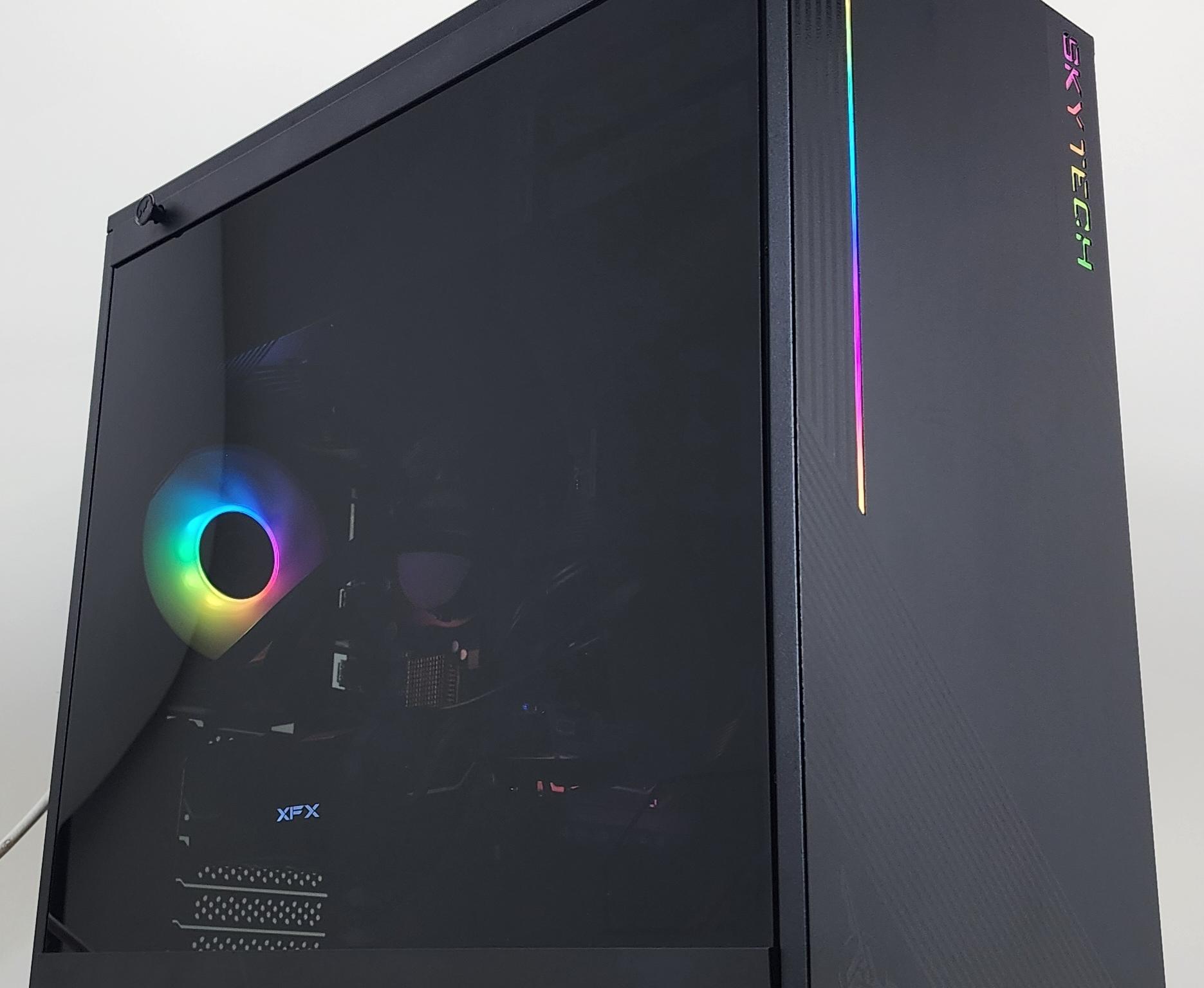 Gaming PC i7-7700 16GB RAM 1TB SSD RX 5700 XT 8GB Windows 11 Computer