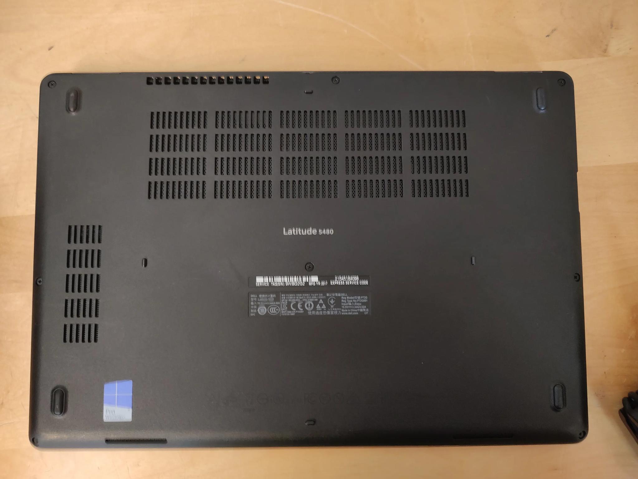 Dell Latitude 5480 14 IN Laptop - i5 7200u, 12GB RAM, 120GB SSD, Backlight Keyboard 