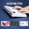 AULA F99 PRO (BRAND NEW) Blue White, Wireless Mechanical 95% LEOBOG Nimbus Switches w/ Knob