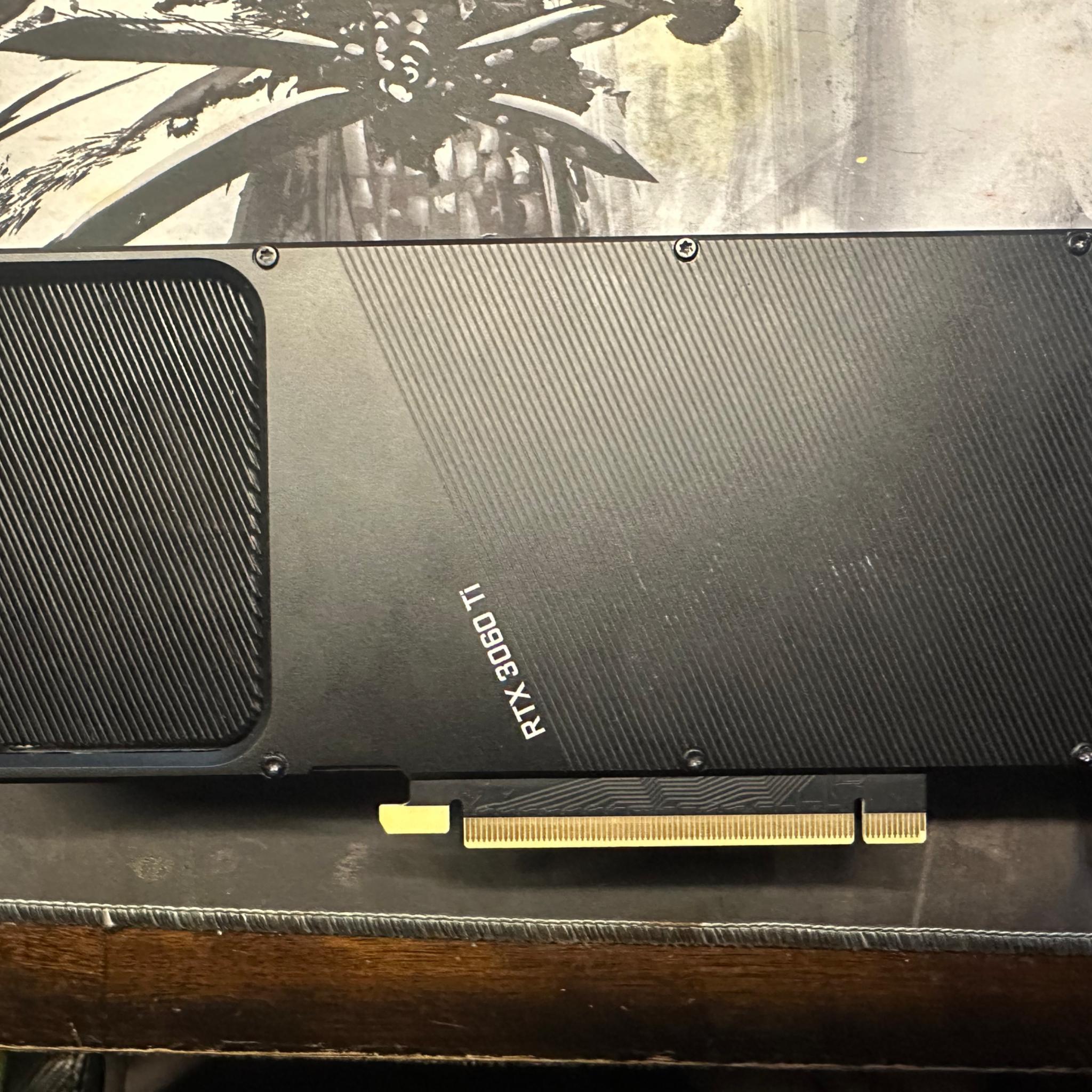 Nvidia 3060-Ti Founders Edition, Slightly Used & No Box
