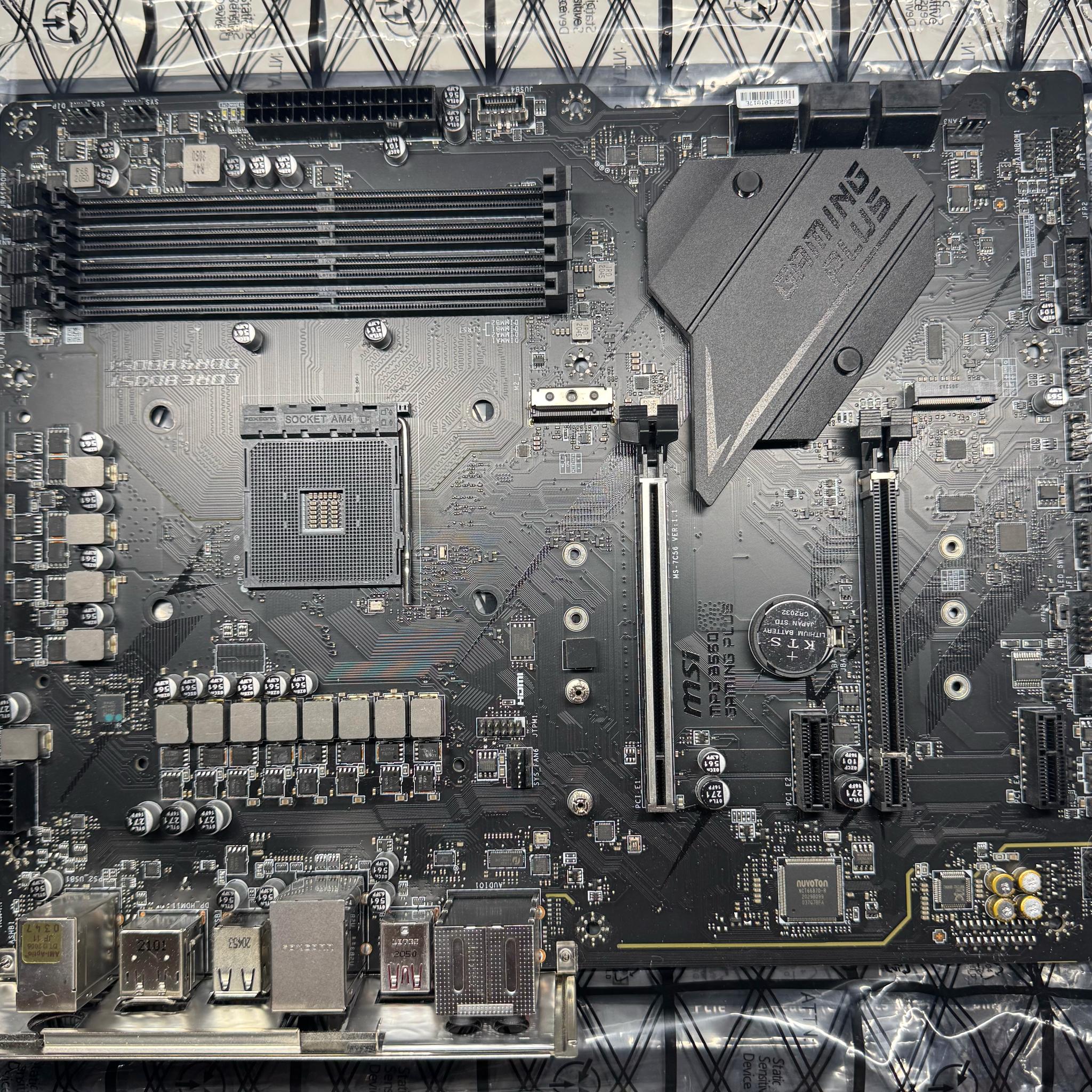 MSI MPG Gaming B550 Gaming Plus ATX AM4 Motherboard (Original Box Included)