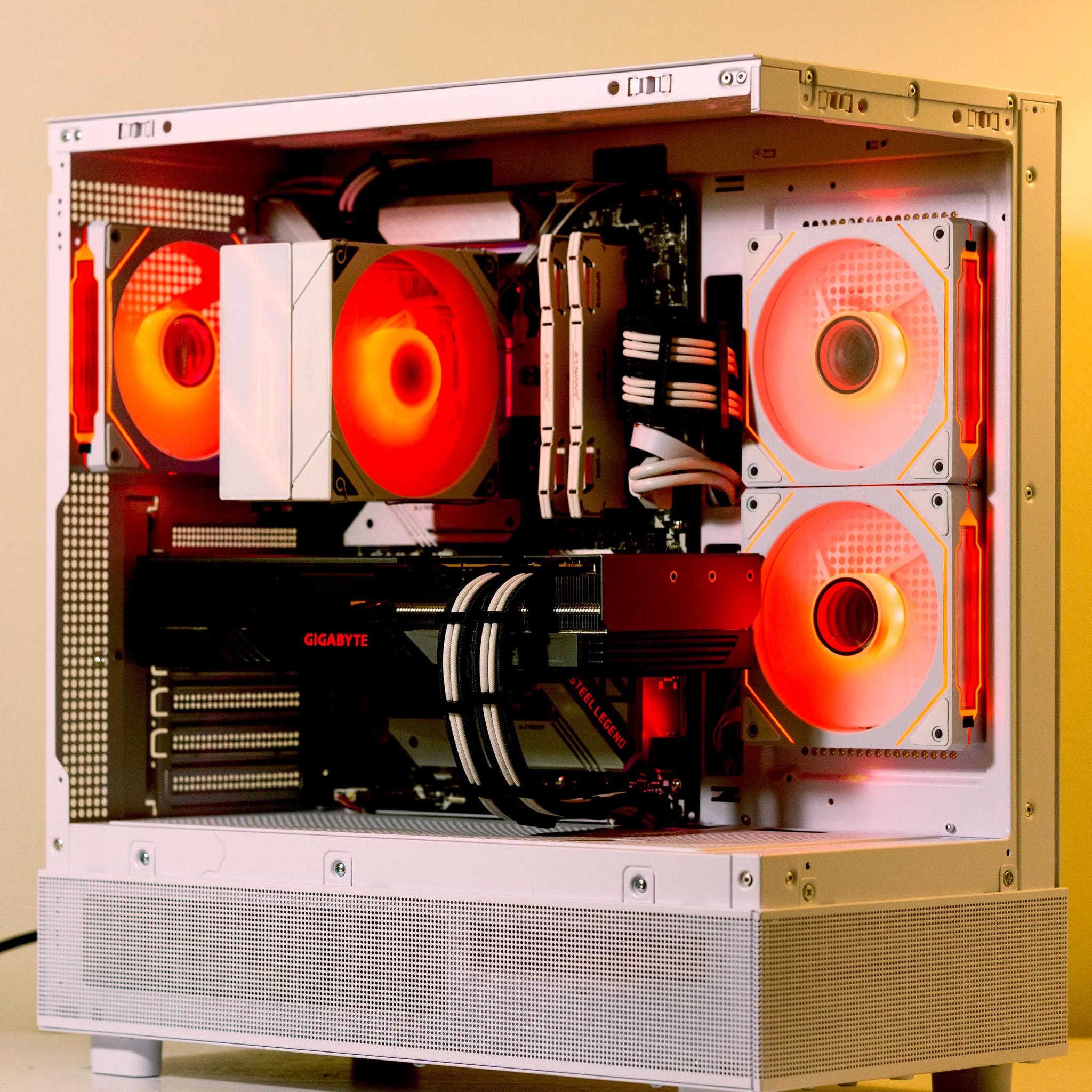 ❄️1440p/4K Gaming BEAST❄️ Radeon RX 7800XT| Ryzen 5 5600X| B550| 16GB| 1TB M.2| WiFi-Win 11| ARGB