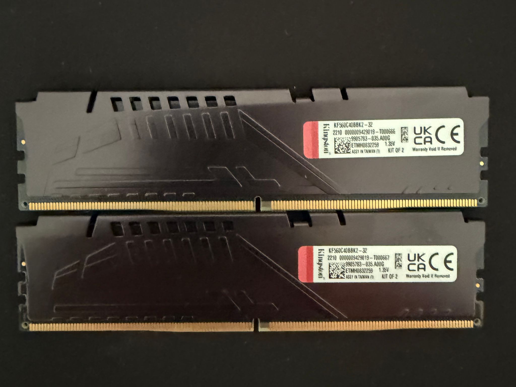 Kingston Fury Beast (2 x 16GB) CL-40 RAM DDR5 6000