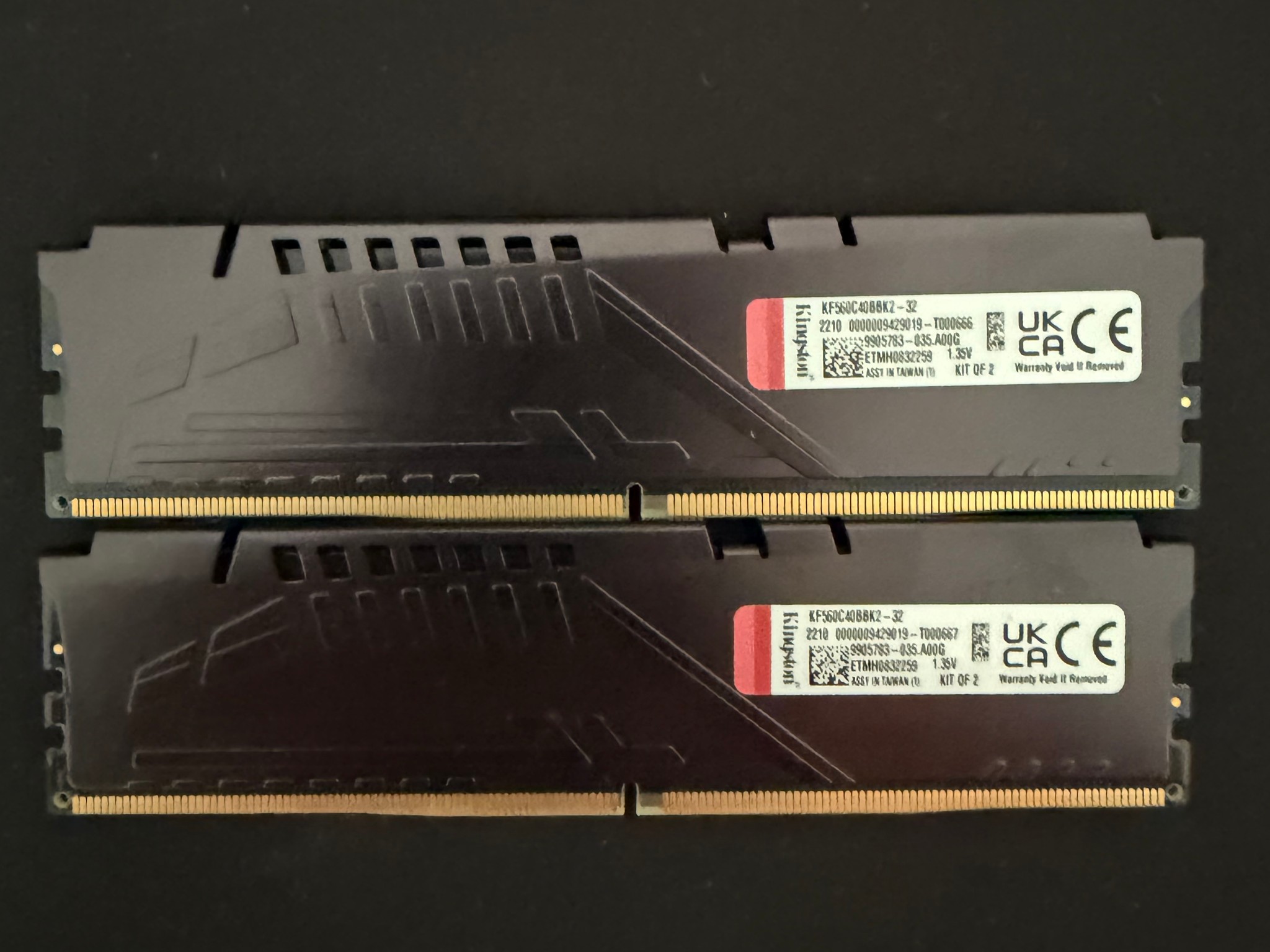 Kingston Fury Beast (2 x 16GB) CL-40 RAM DDR5 6000