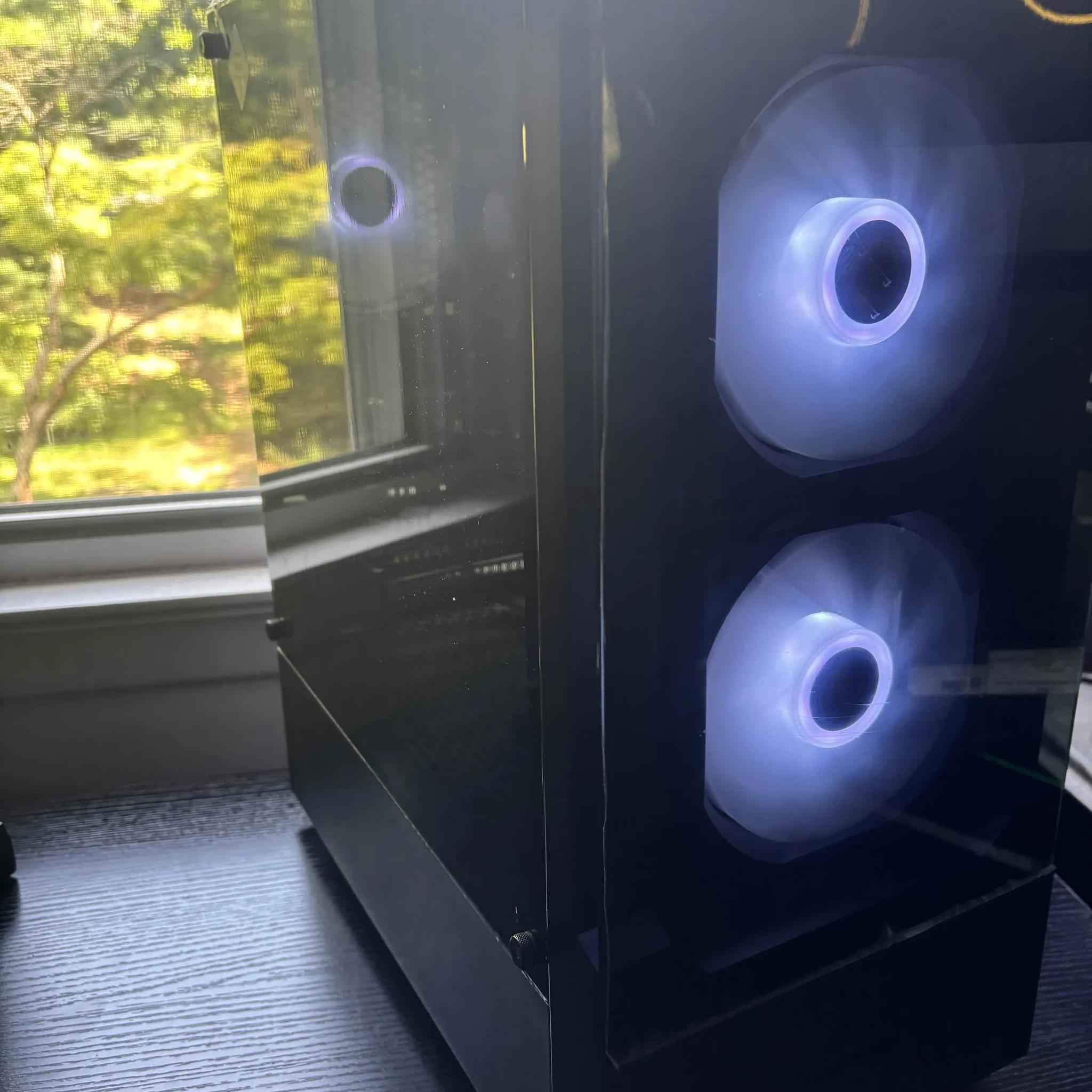 GAMING PC i5 16GB NVIDIA GTX 1650 RGB Lighting RGB Fans Computer