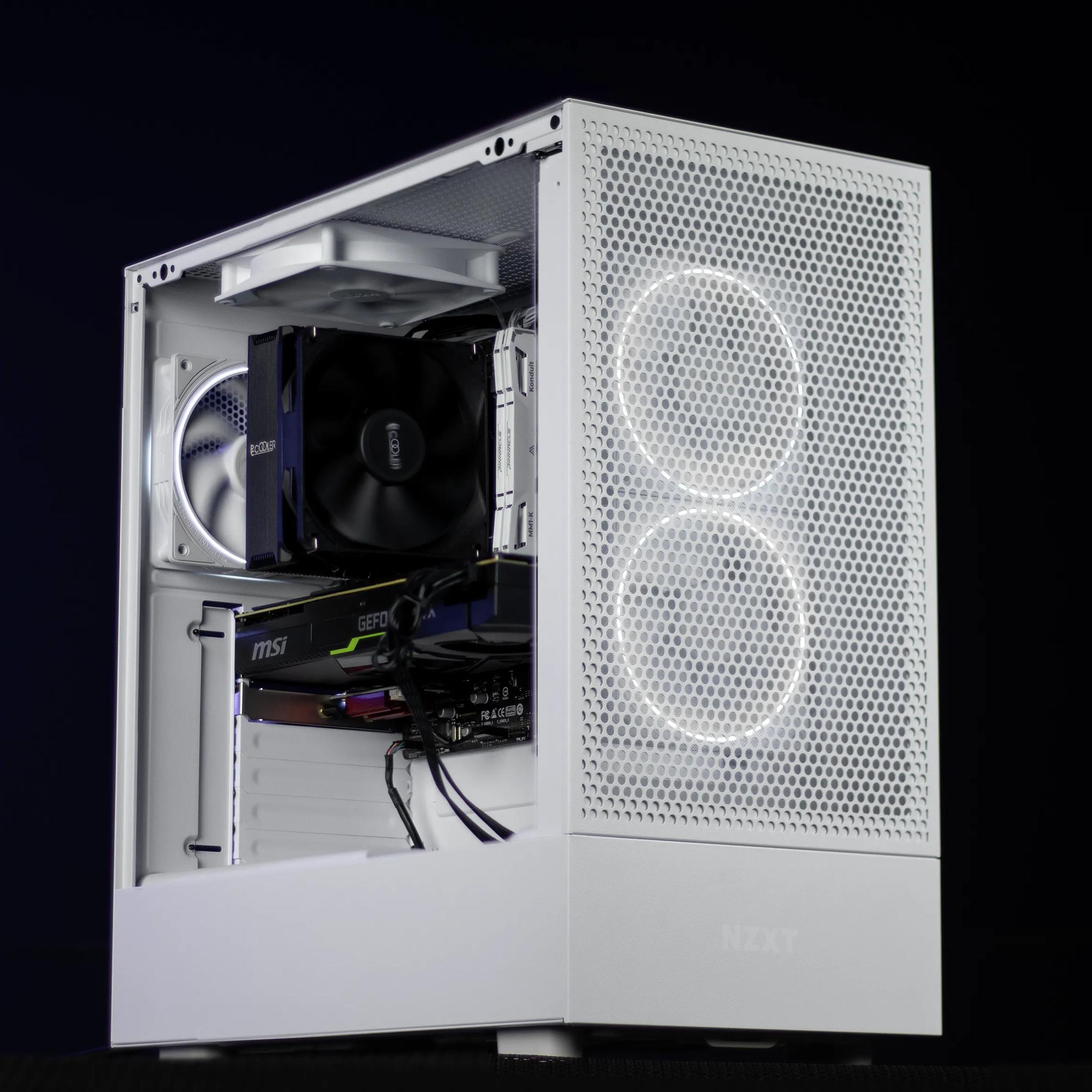 “Eco Qu” RTX 2070 Intel i3 12100F 16GB Windows 11 1TB Gaming PC Powerhouse