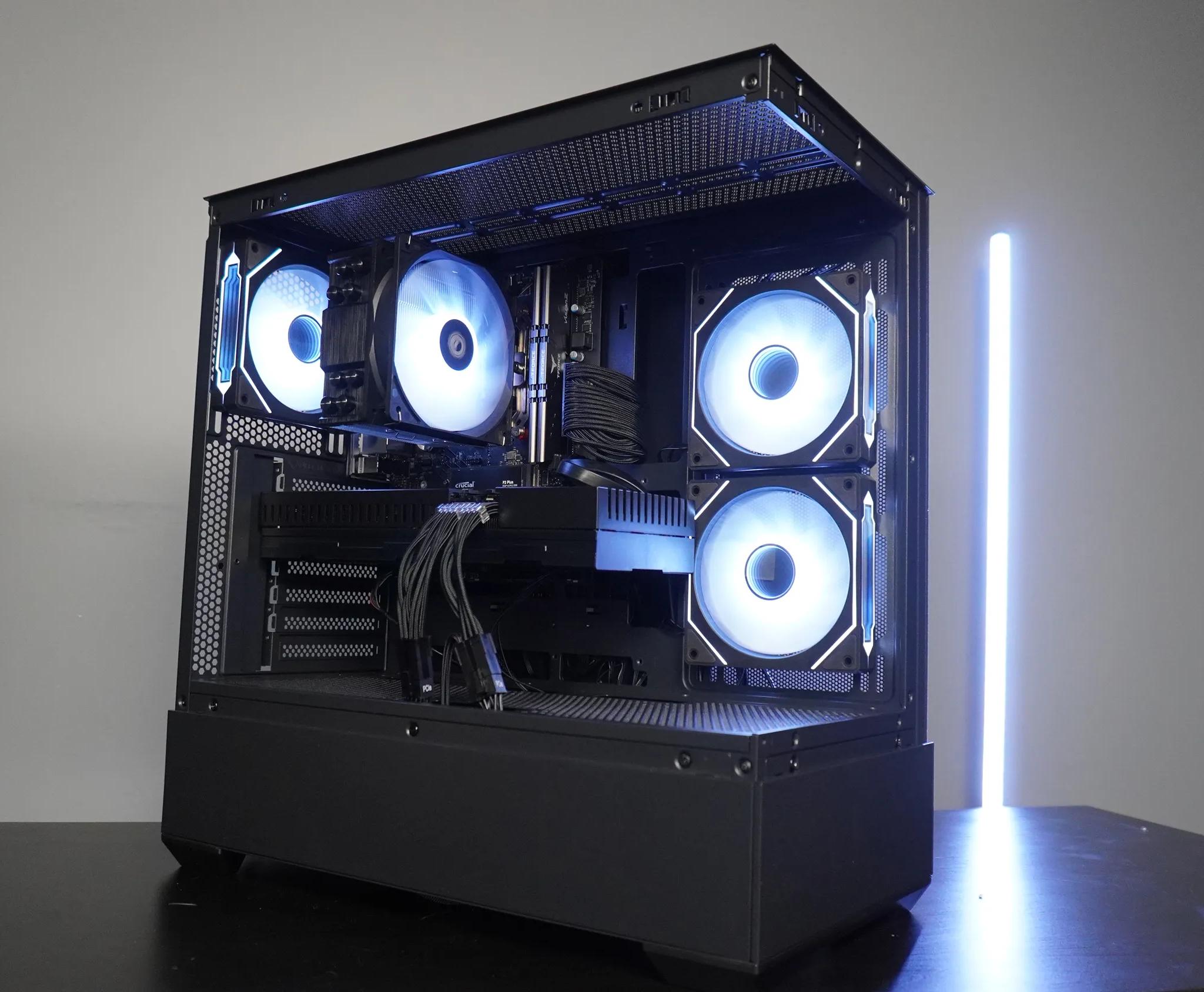 🖤Stealth🖤 1440p/1080p Value for 💲 PC |  🧡RX 5700XT 🧡Ryzen 5 5600 | 16GB RAM 💪| 1TB NVME 🔥