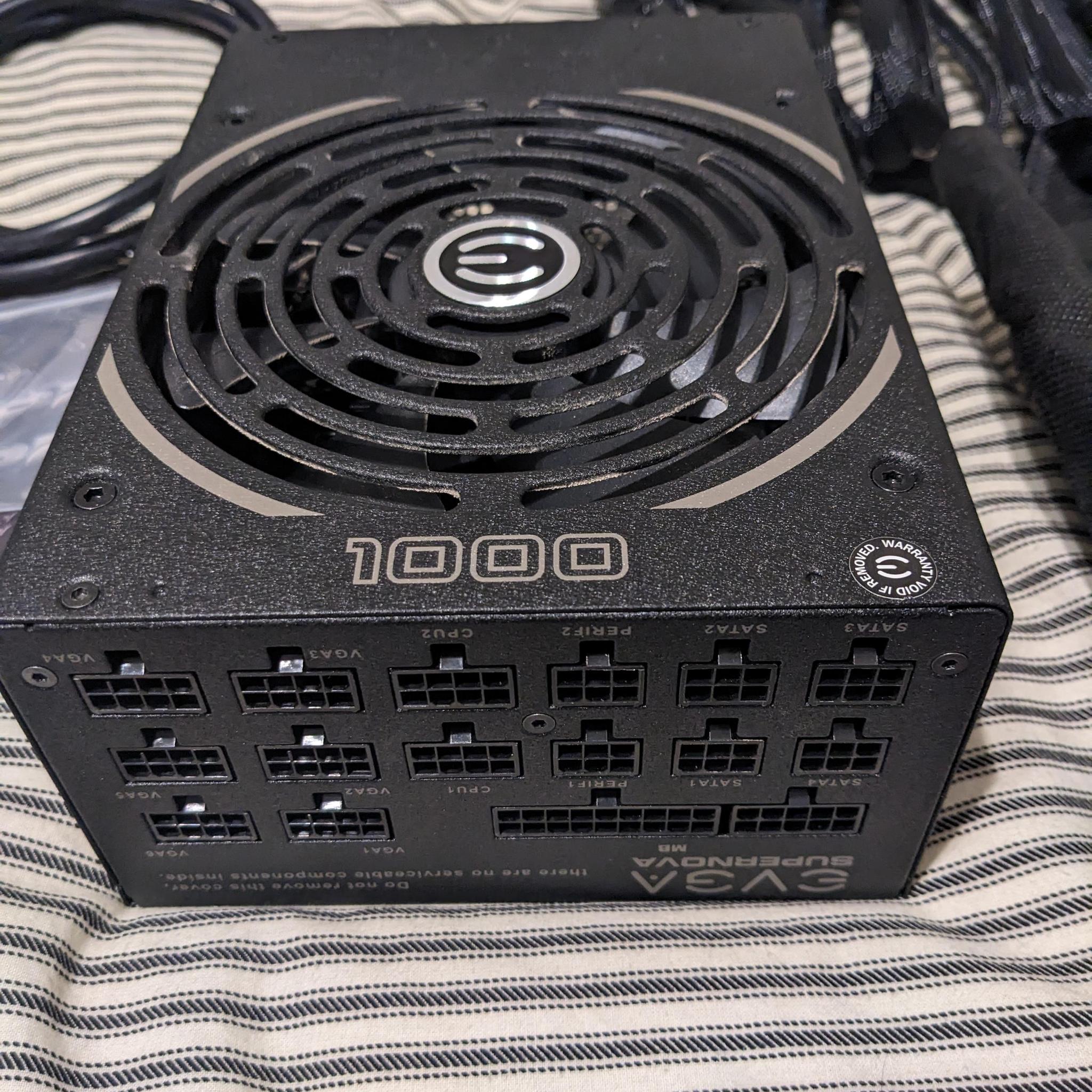 EVGA SuperNOVA 1000W P2 80+ Platinum Full Modular Power Supply