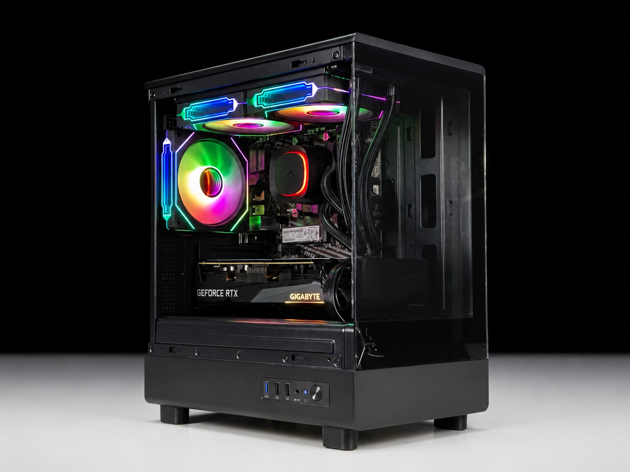 🔥 AURA Gaming PC | RTX 3070 | Ryzen 5 3600 | 16GB RAM | 1TB NVME | WiFi and BT | FREE SHIP