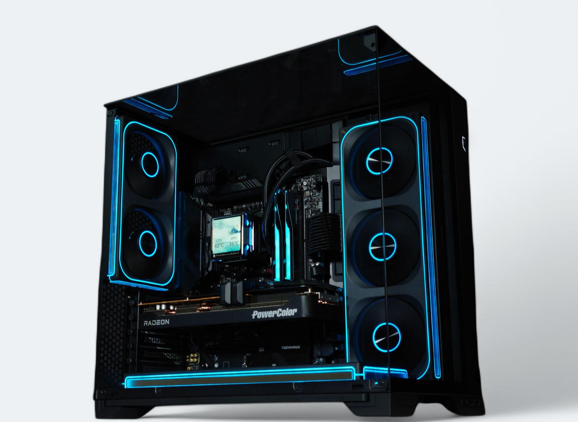 🔥🥷🏻 Ultimate All AMD Gaming PC!🥇AMD RX 9070 XT 16GB🥇AMD Ryzen 7 9800X3D 8 core