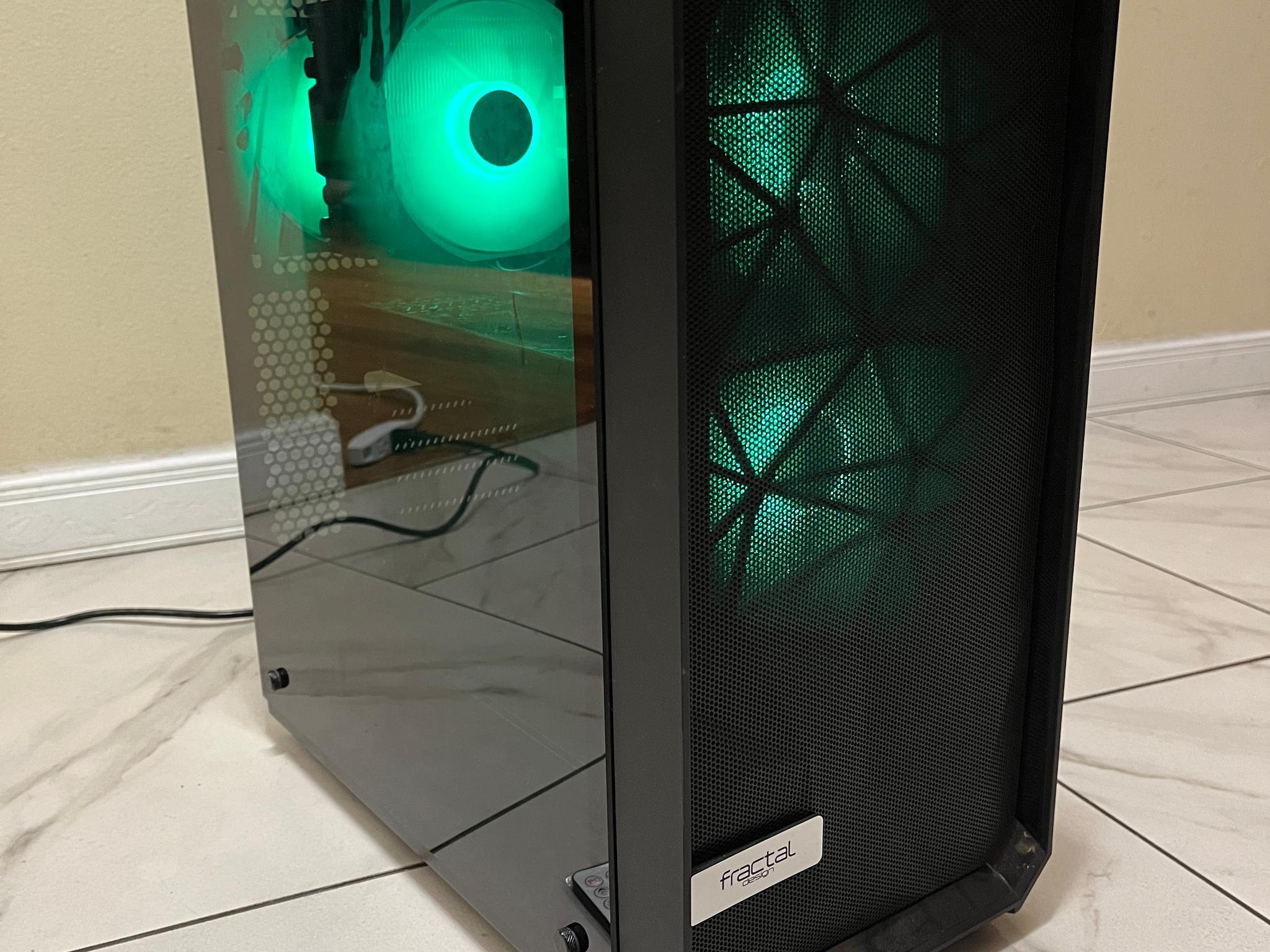 🟠🔥RTX 3070, Intel i5-9400, 16GB RAM, 500GB SSD, High Performance RGB Gaming PC w/ Wi-Fi & Remote 🖥️🔵